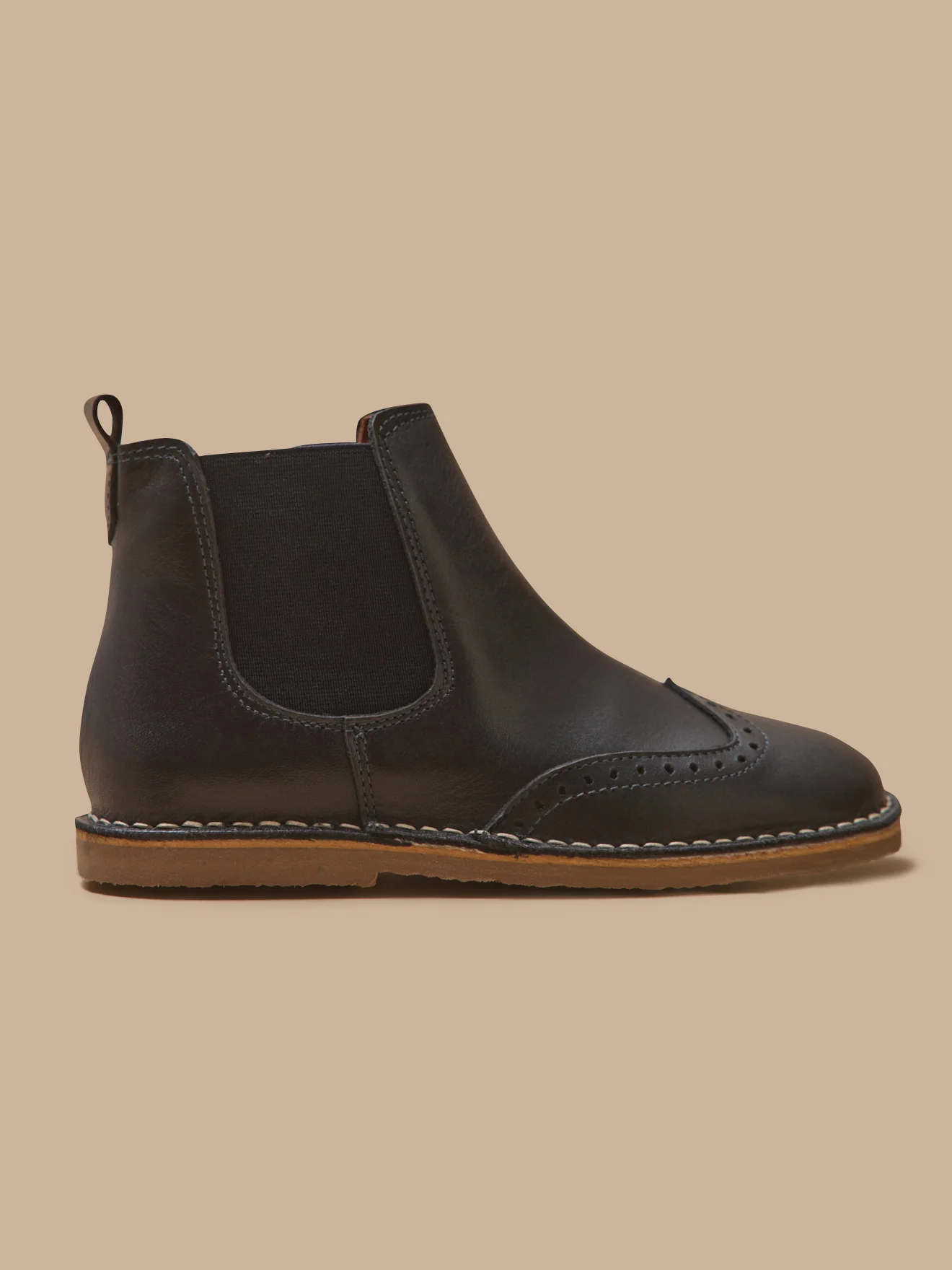 Mädchen-Boots mit Blütenkappe aus Leder - Image 7