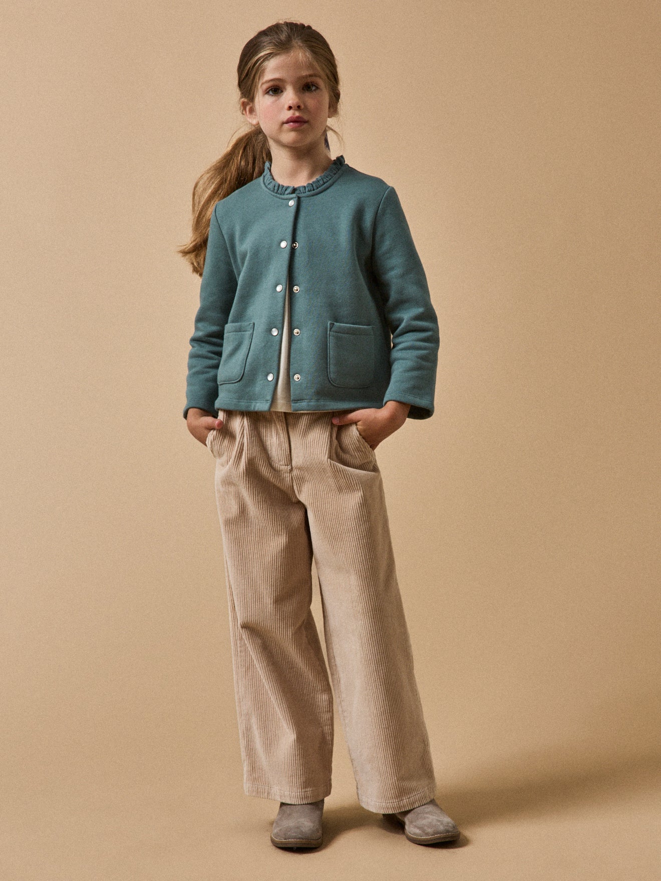 Mädchen-Cardigan aus Molton – Bio-Baumwolle - Image 5