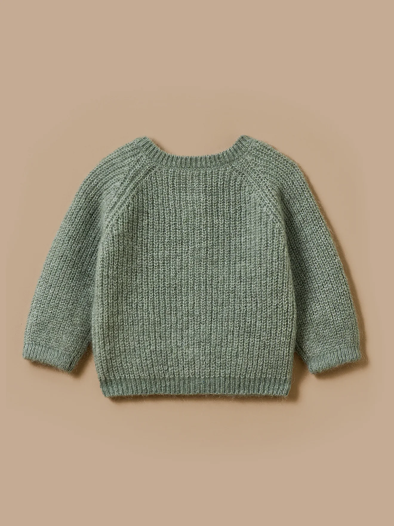 Cardigan aus Wolle und Mohair für Babys - Image 2