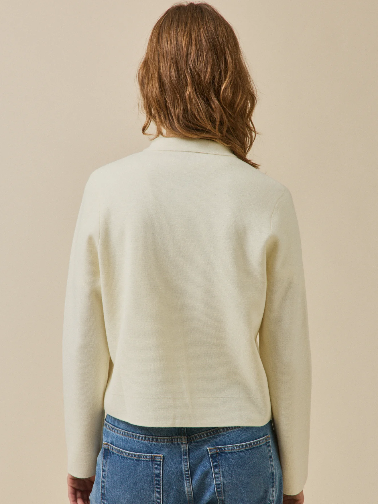 Damen-Cardigan mit Hemdkragen - Image 2