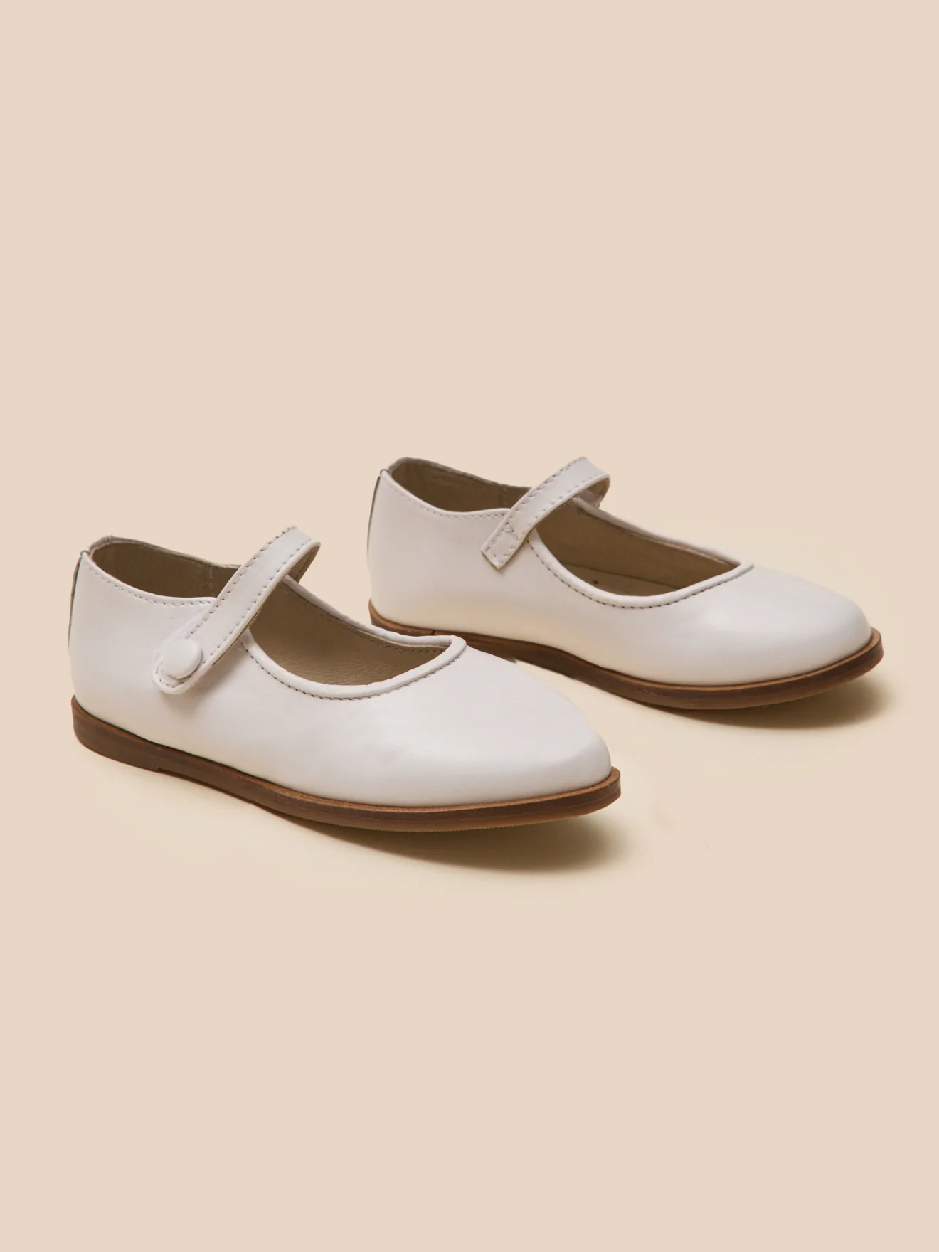 Mädchen-Spangenschuhe aus irisierendem Leder