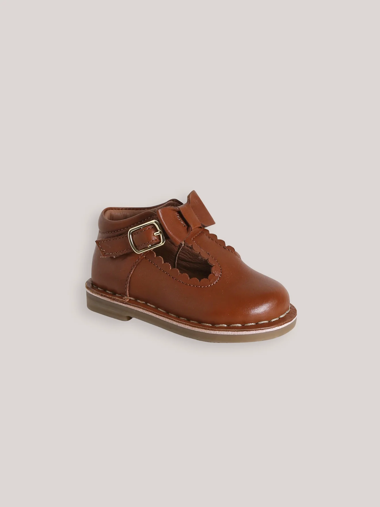 Baby-Spangenschuhe aus Leder mit Zierschleife - Image 7