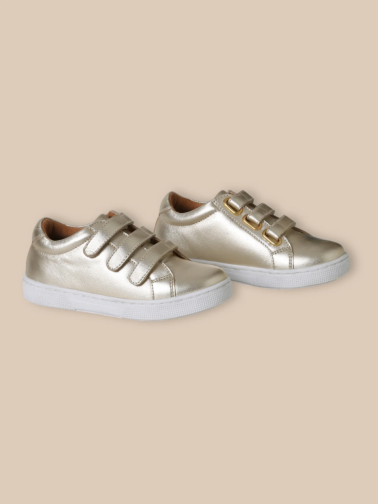 Mädchen-Sneaker aus irisierendem Leder - Image 2