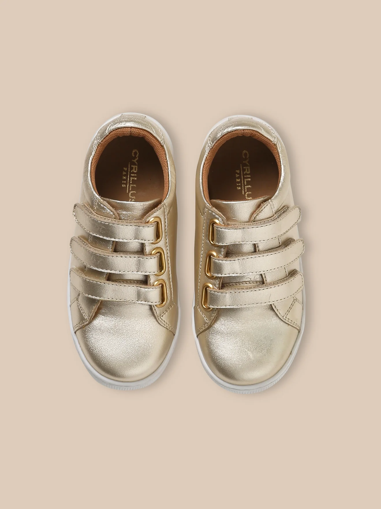 Mädchen-Sneaker aus irisierendem Leder - Image 5