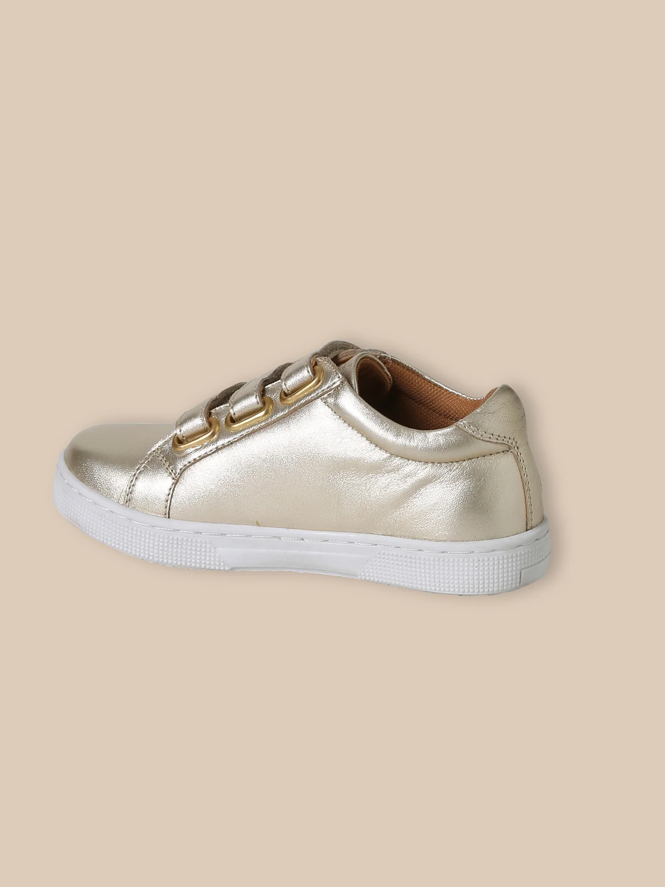 Mädchen-Sneaker aus irisierendem Leder - Image 9