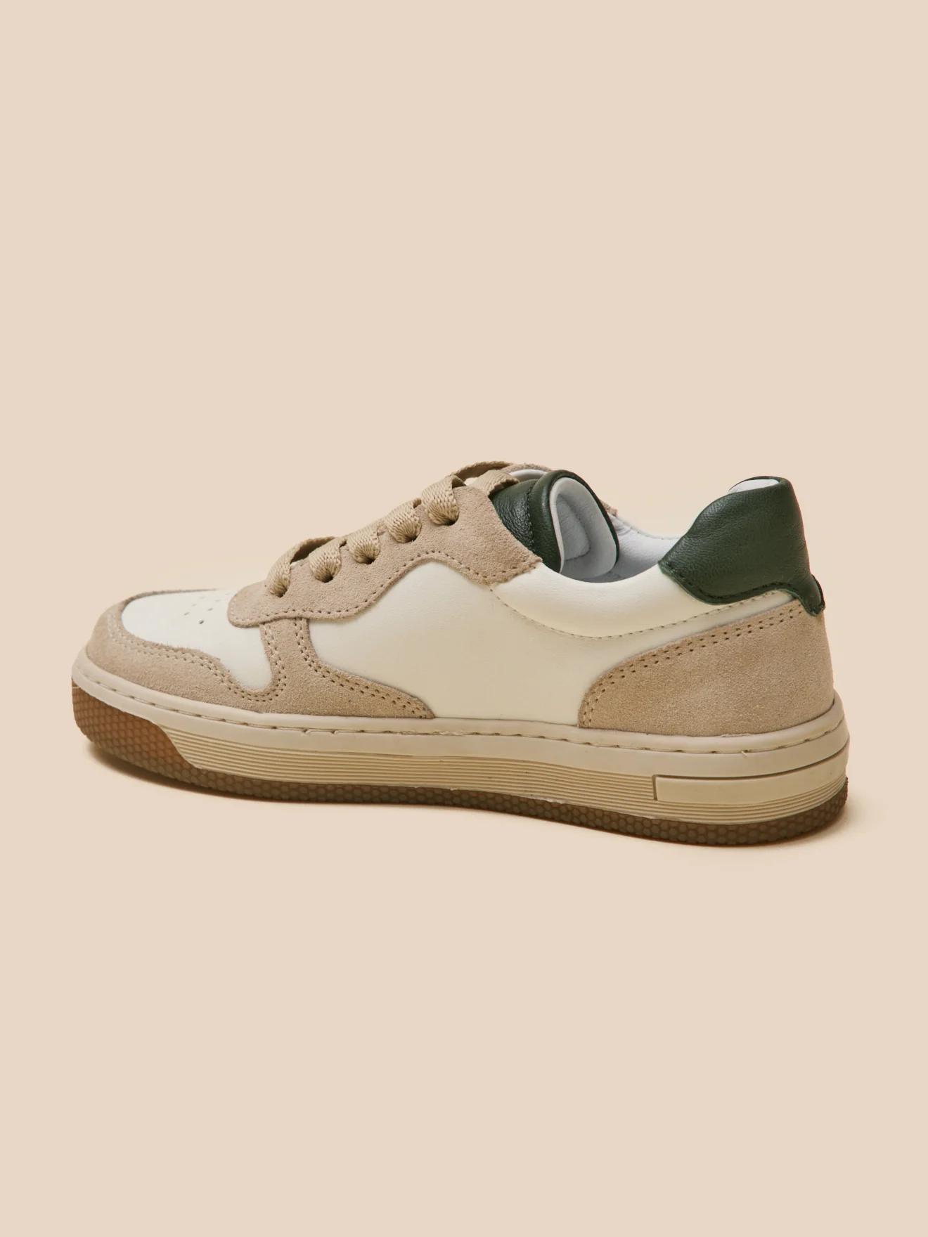 Jungen-Sneaker aus Leder, zweifarbig - Image 3