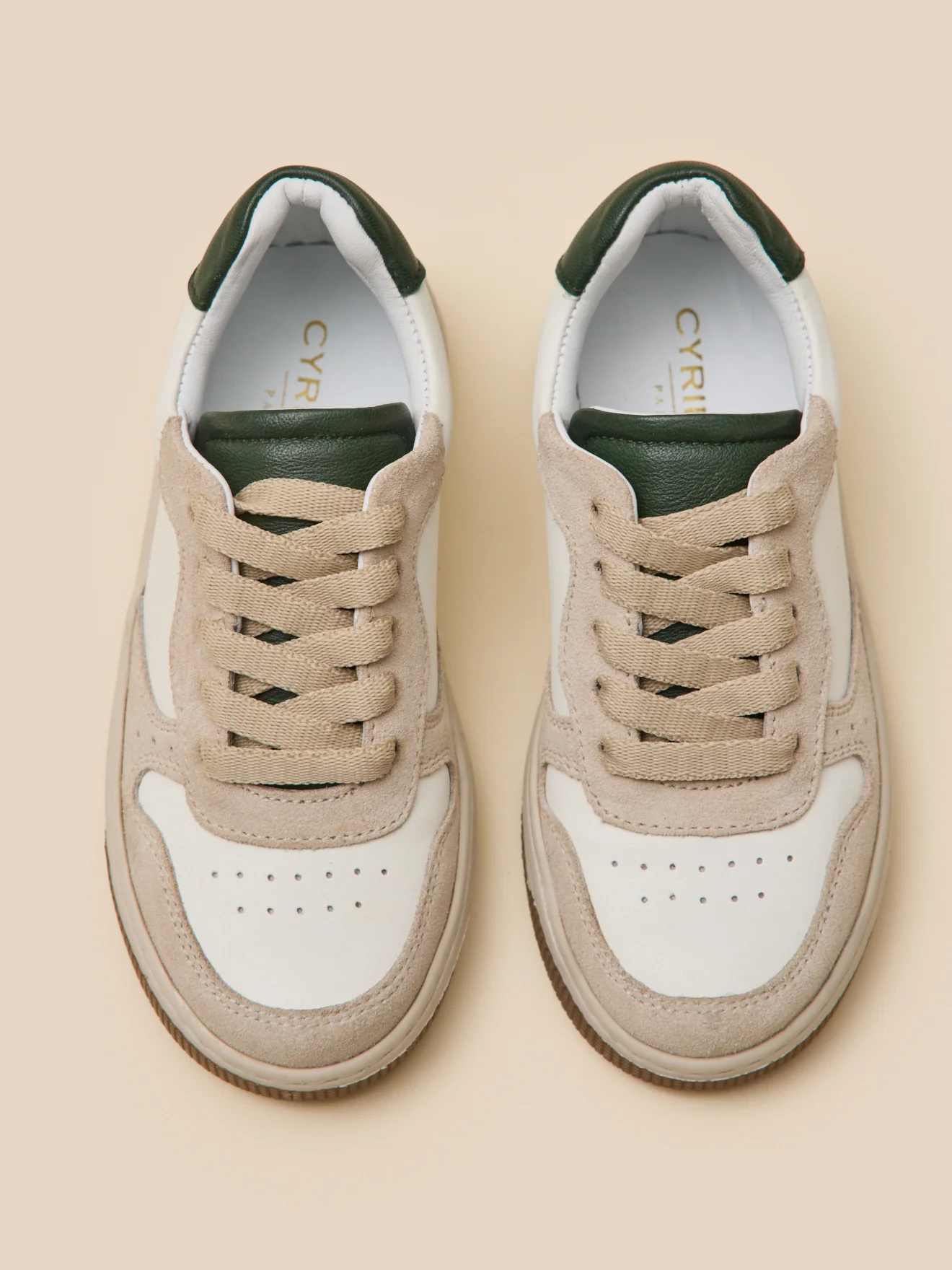 Jungen-Sneaker aus Leder, zweifarbig - Image 5
