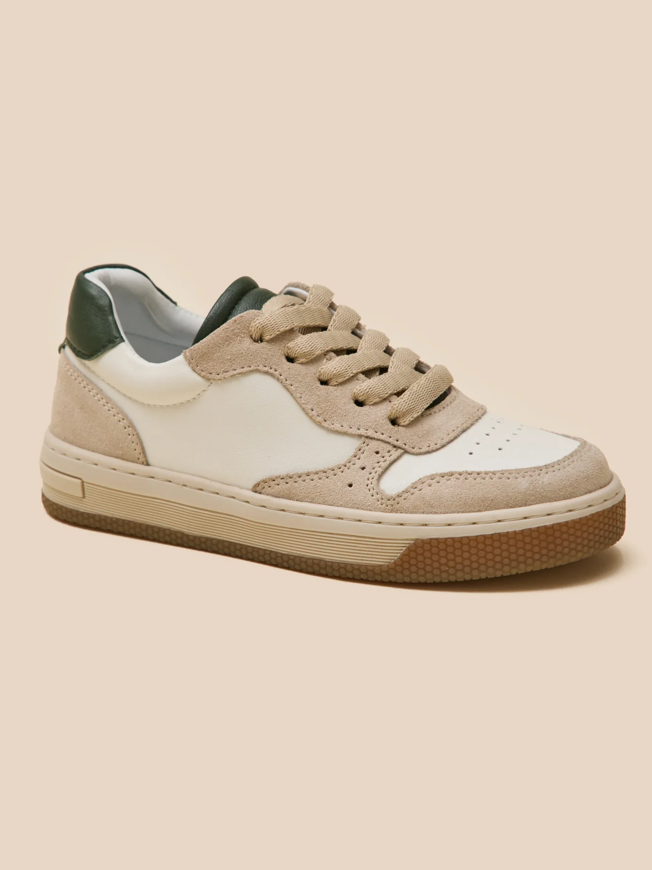 Jungen-Sneaker aus Leder, zweifarbig - Image 8