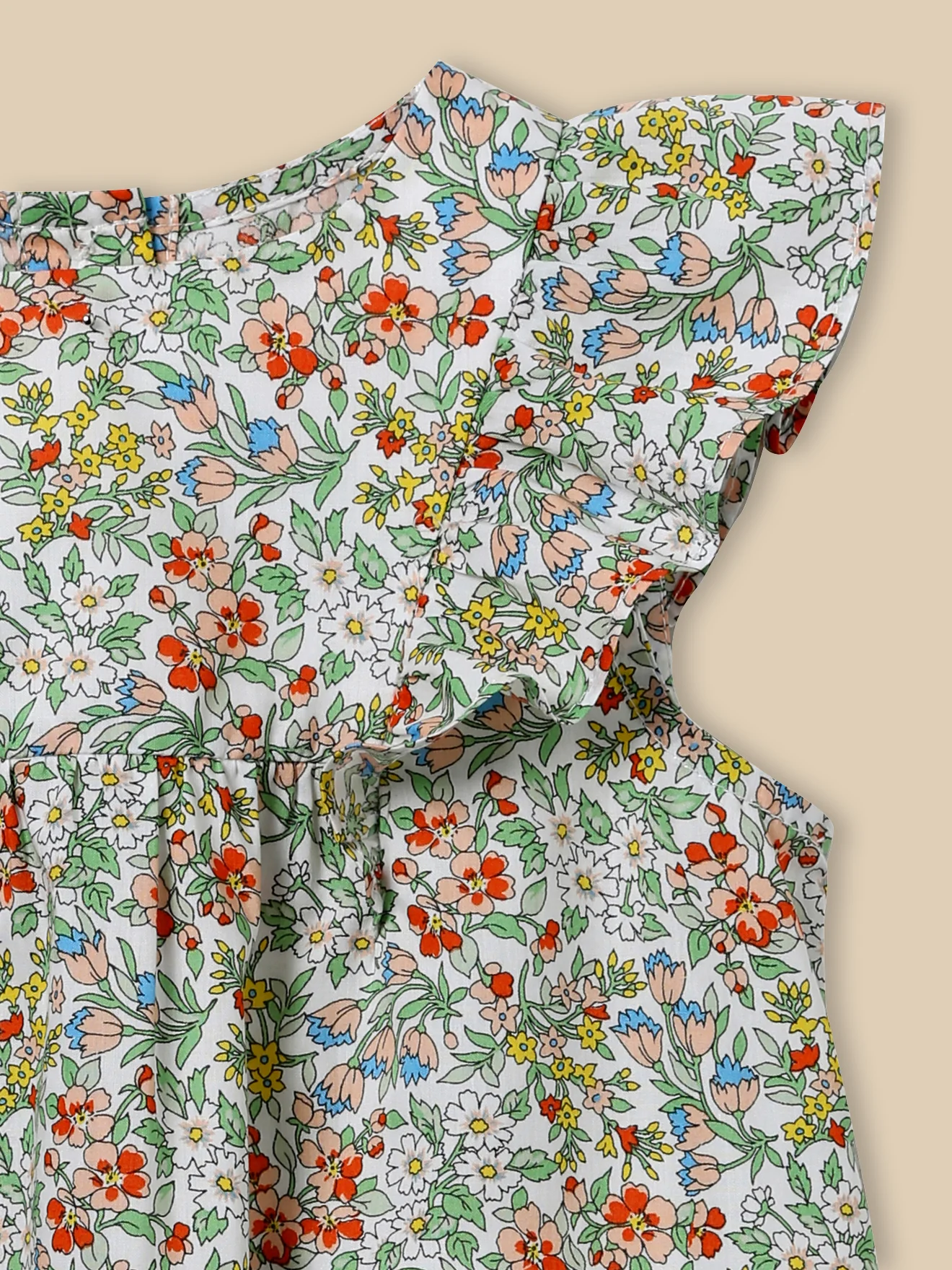 Bluse aus Liberty-Stoff, Baby - Image 3
