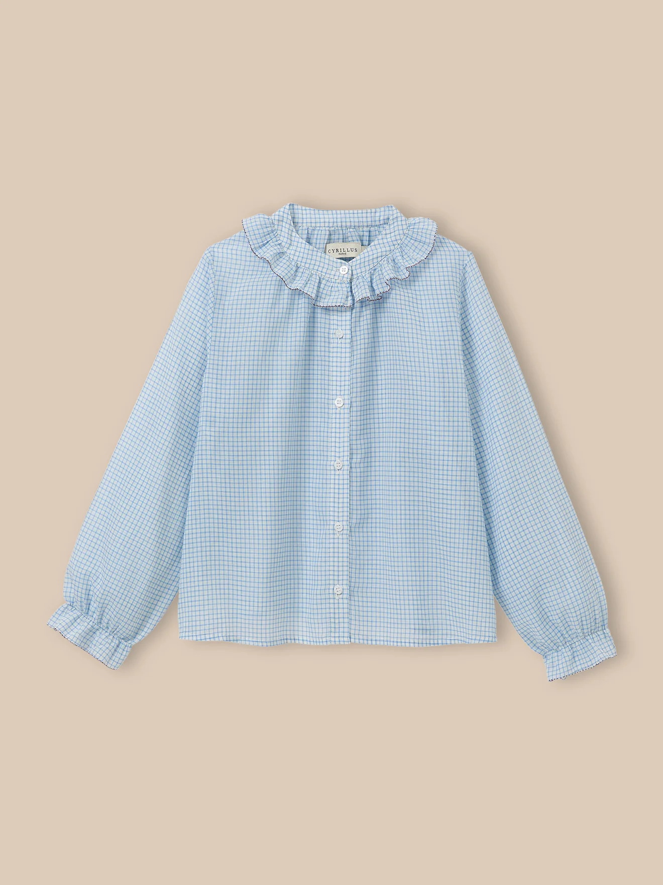 Bluse mit Karomuster - Image 6