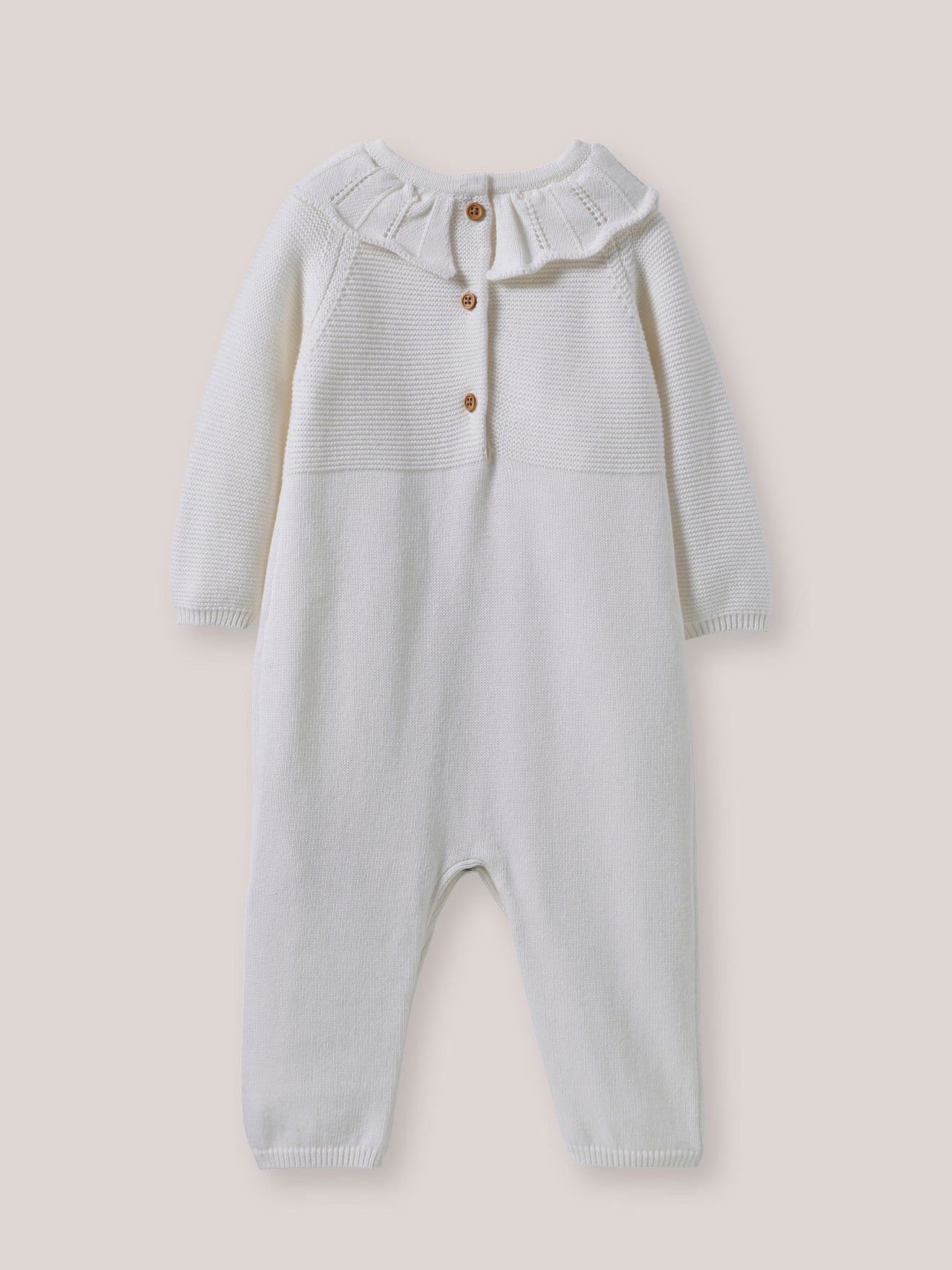 Baby-Overall mit Volant-Kragen – Bio-Baumwolle - Image 2