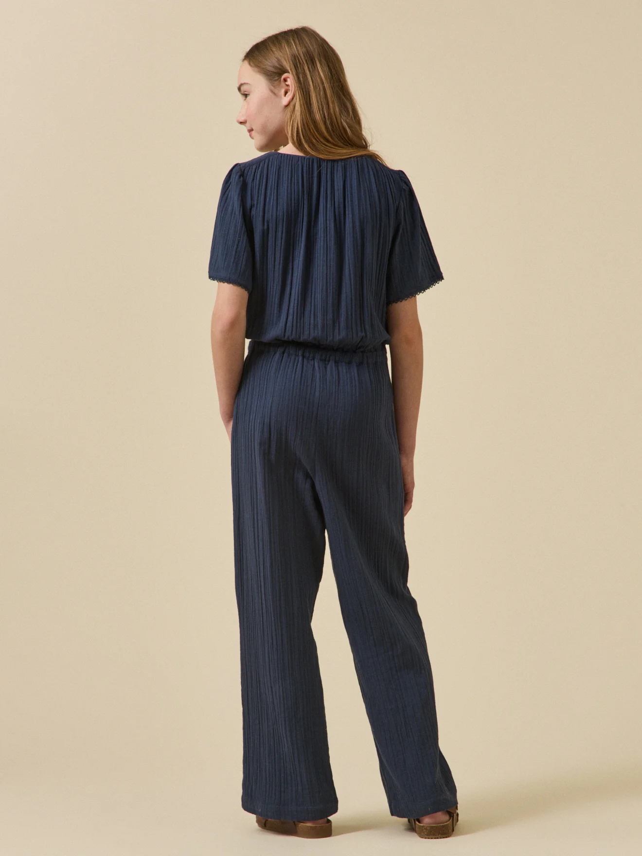 Jumpsuit aus Baumwolllgaze – Kollektion « Junior » - Image 2