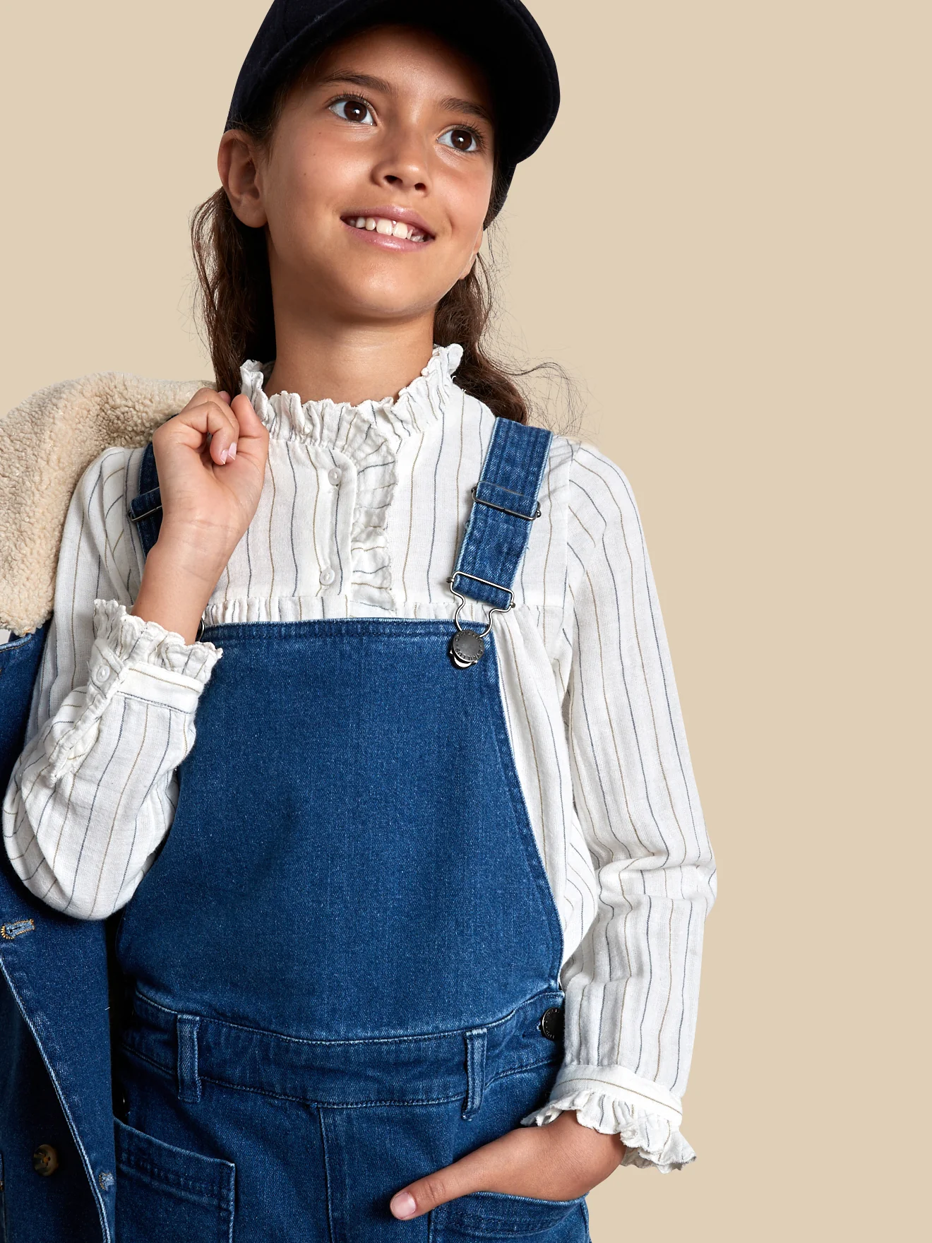 Mädchen-Latzhose aus Denim - Image 3