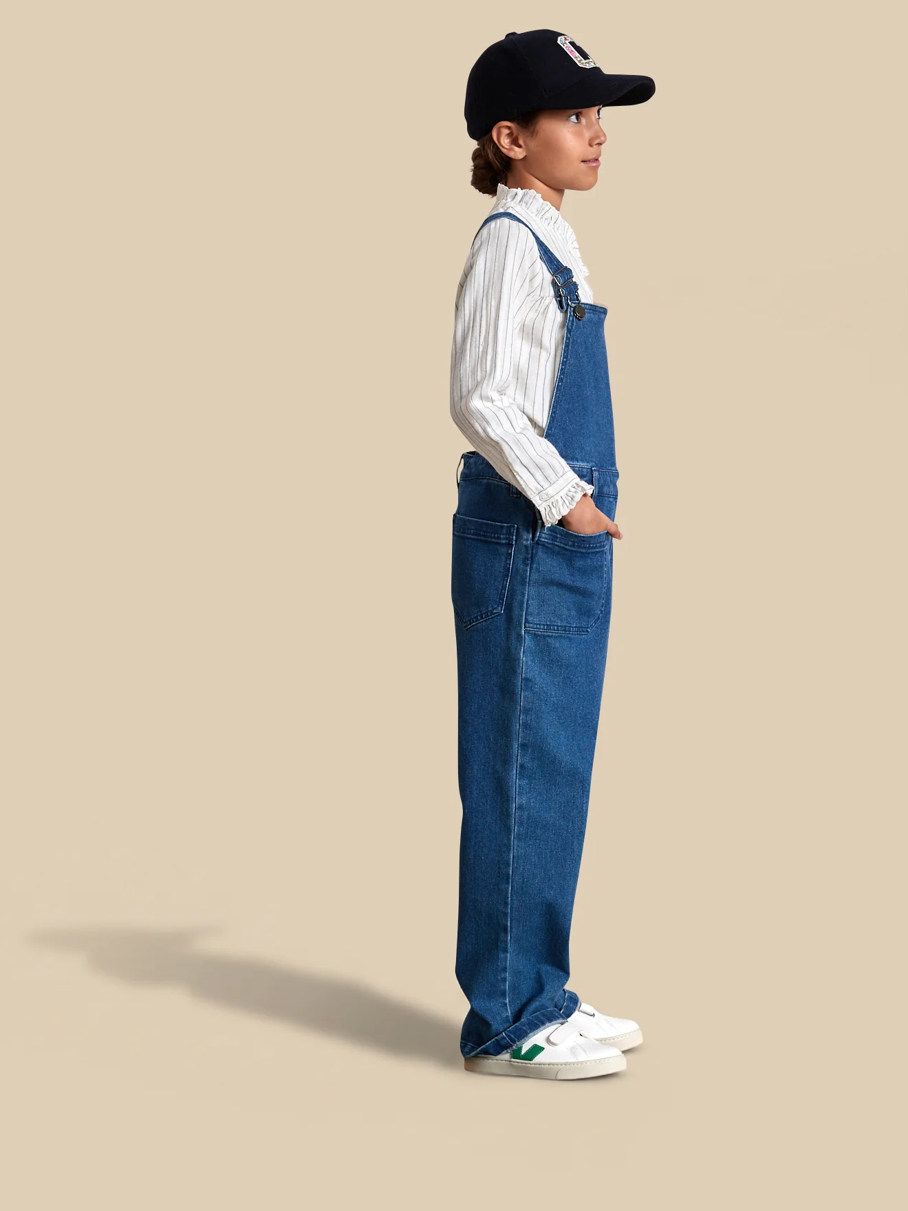 Mädchen-Latzhose aus Denim - Image 4