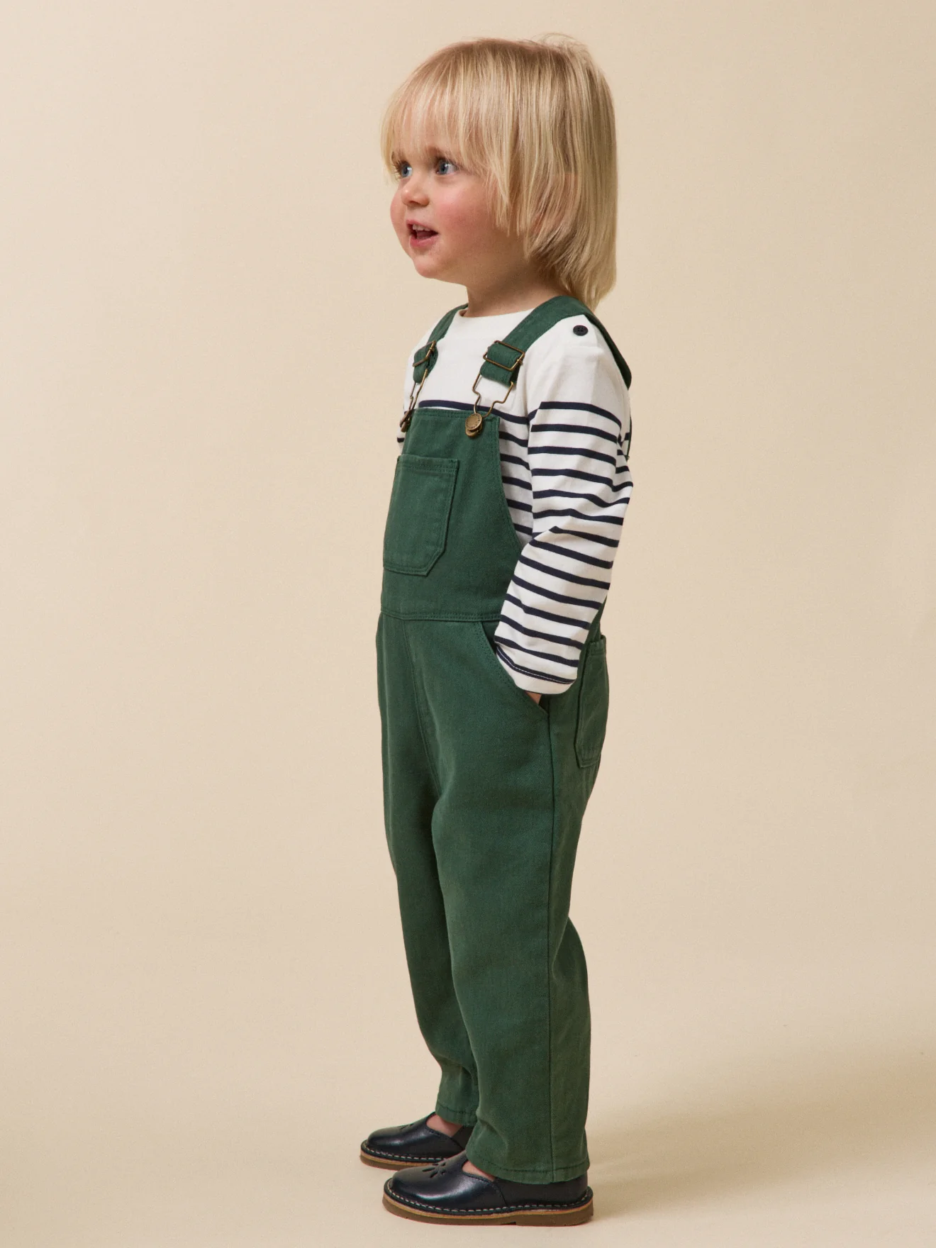 Latzhose, Baby, aus Twill - Image 3