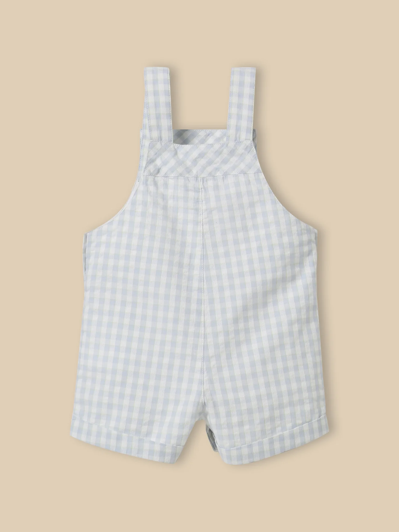 Baby-Latzshorts mit Vichy-Karos - Image 4