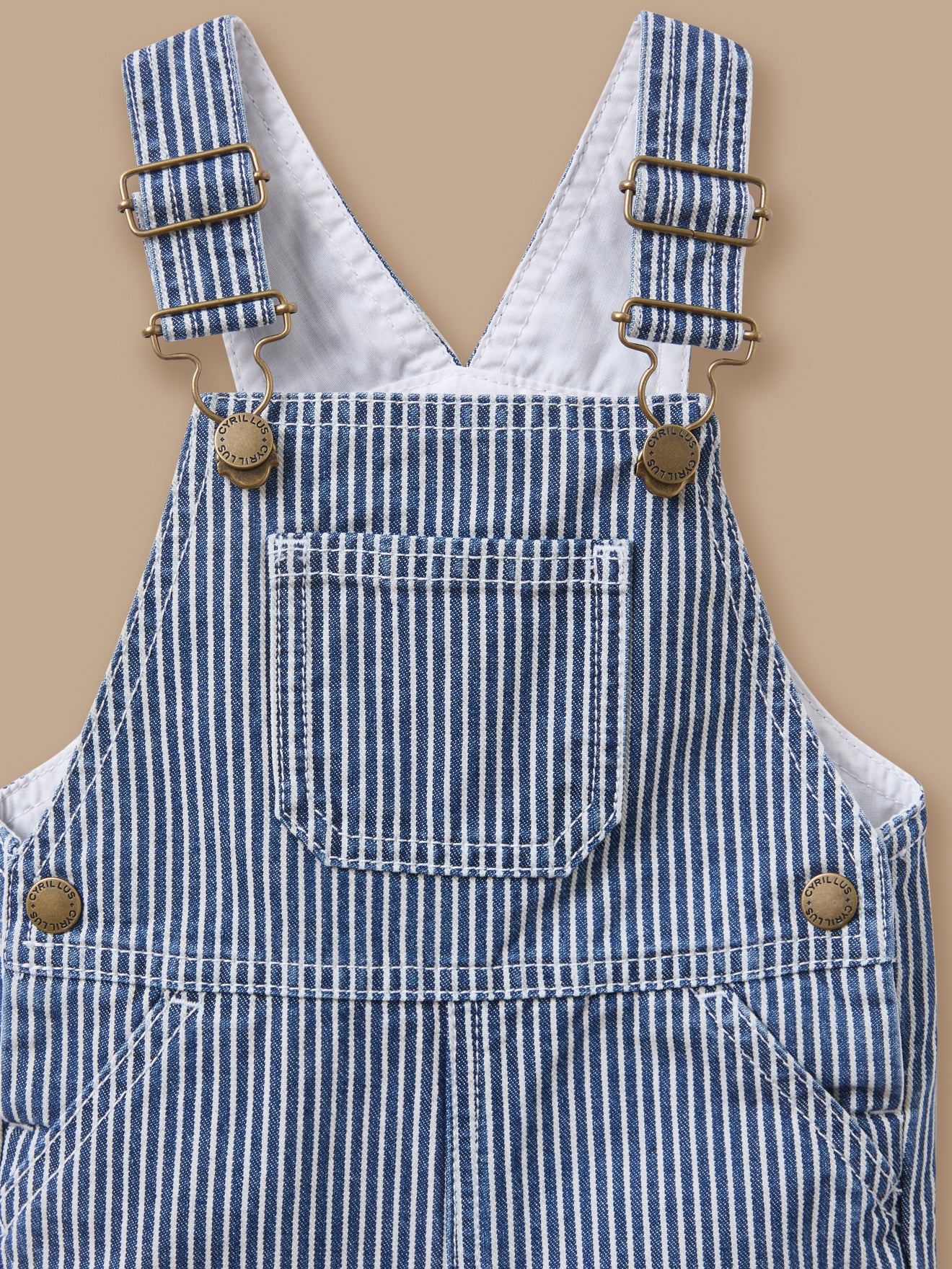 Gestreifter Baby-Latzhose - Image 3