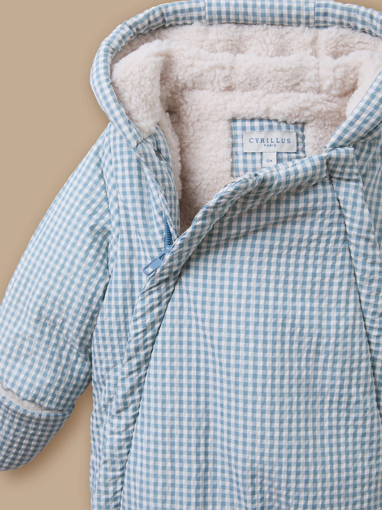 Baby-Fliegerkombi mit Vichy-Muster - Image 3