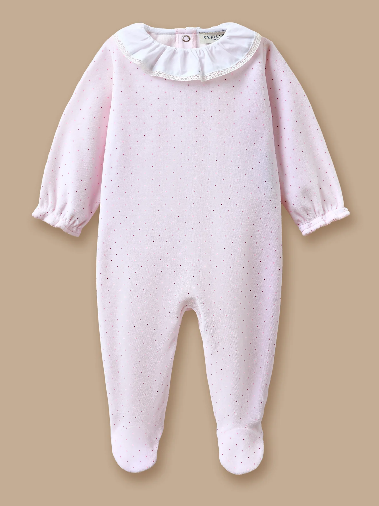 Baby-Strampler aus Samt