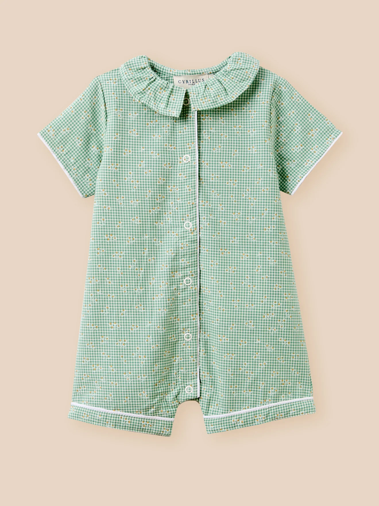 Kurzer Baby-Pyjama