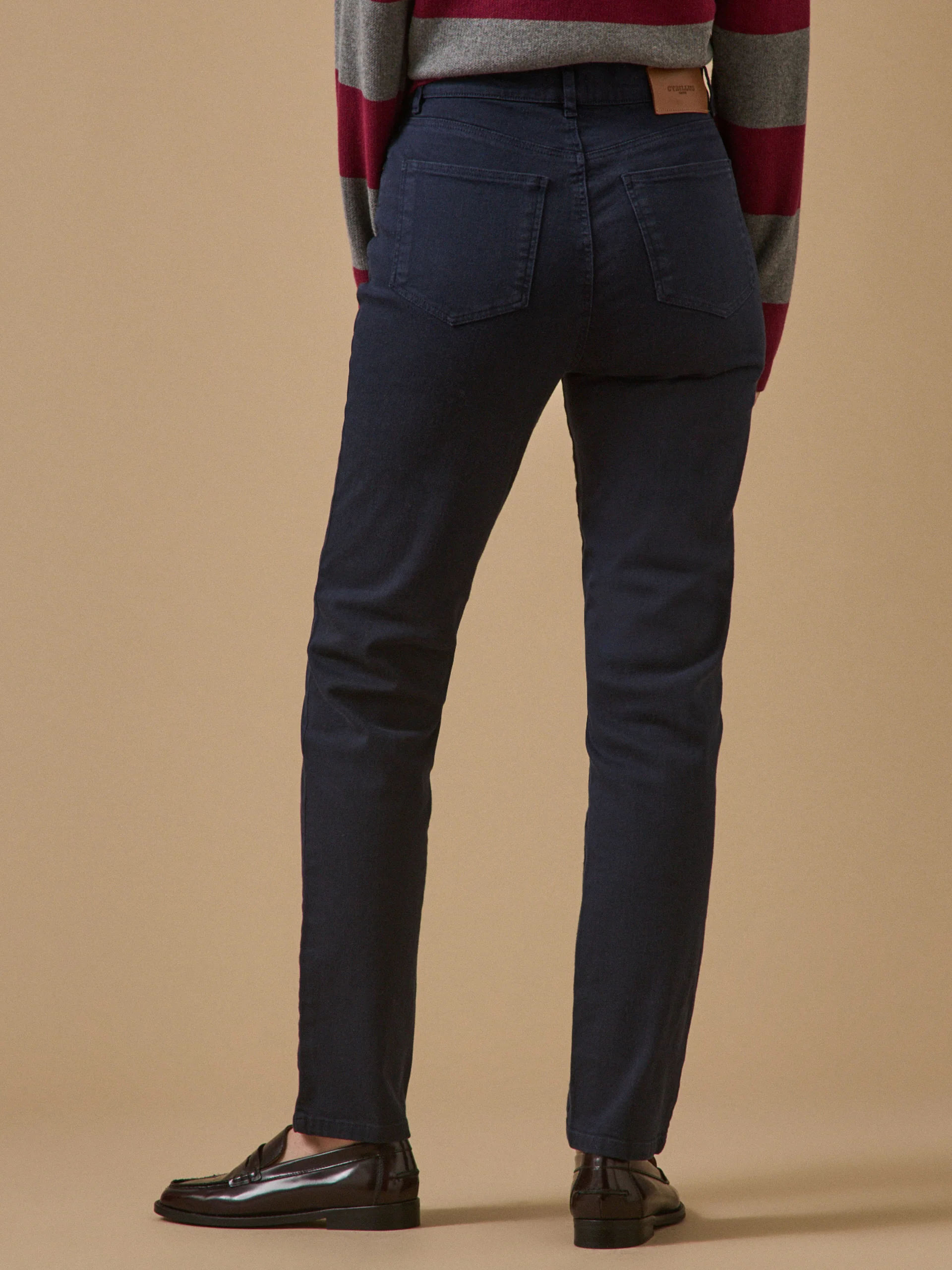Farbenfrohe Slim Fit Damenhose Aude - Image 2