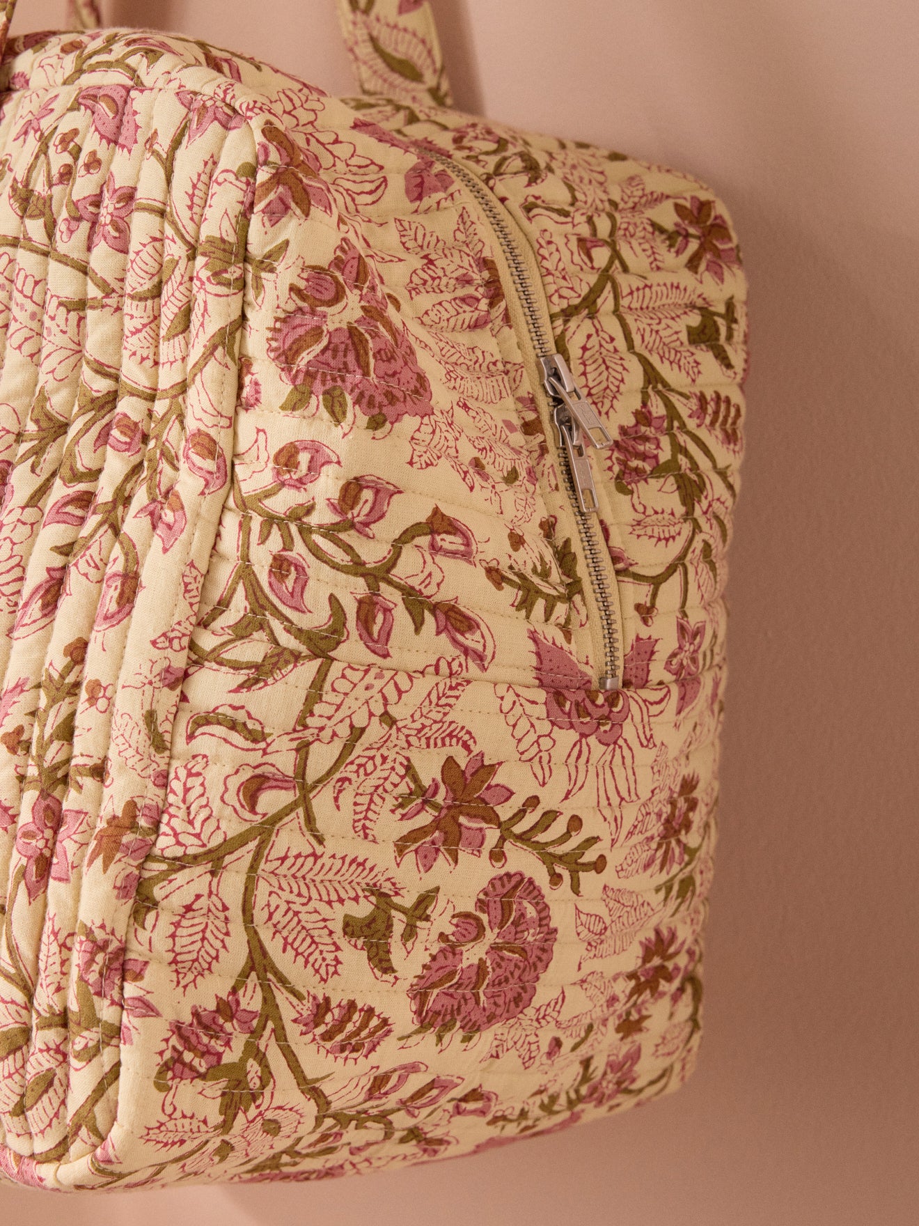 Wochenendtasche mit Blumenmuster - Image 4