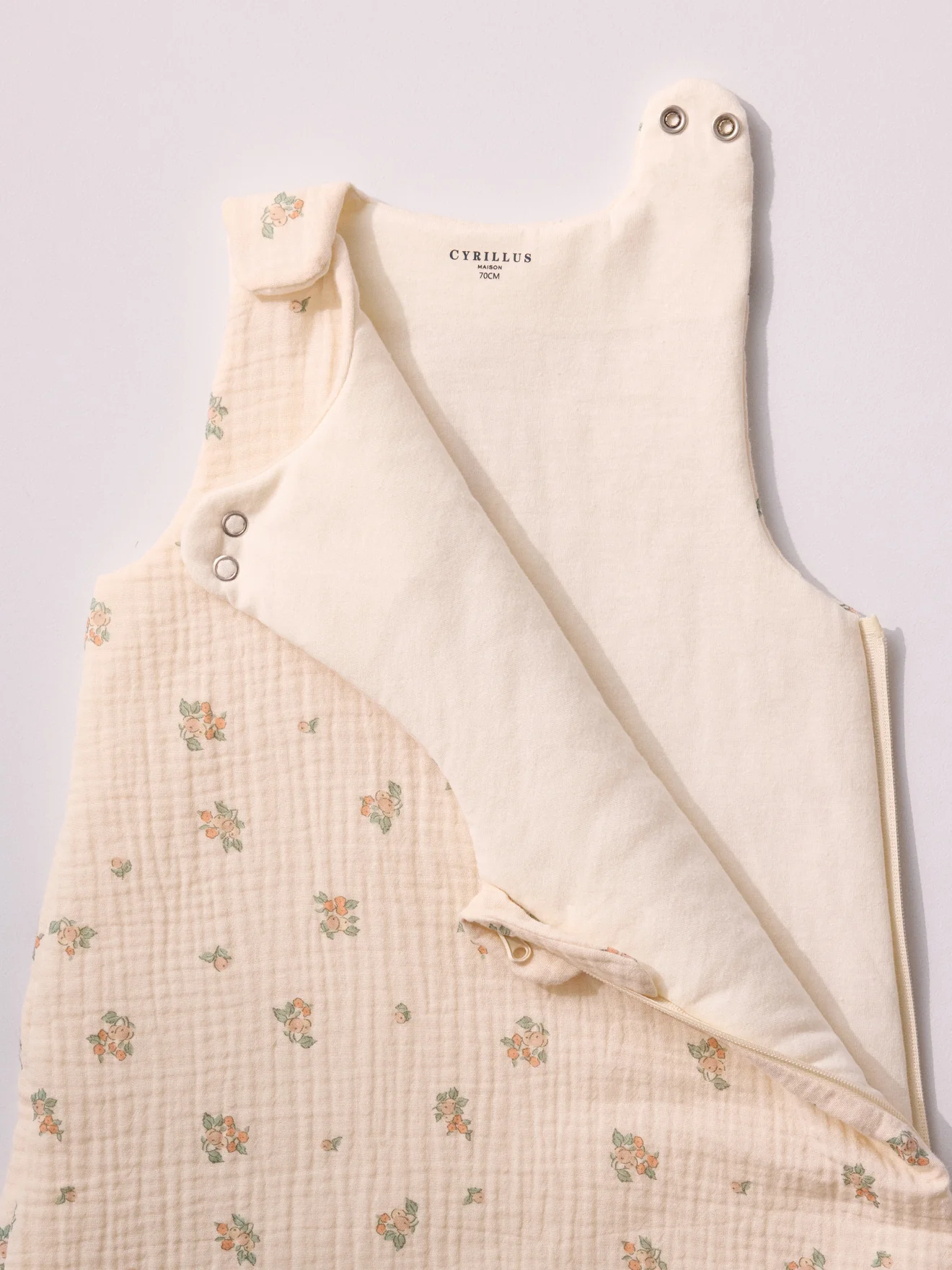 Strampelsack aus Bio-Baumwoll-Gaze « Ava » - TOG 2 - Image 3