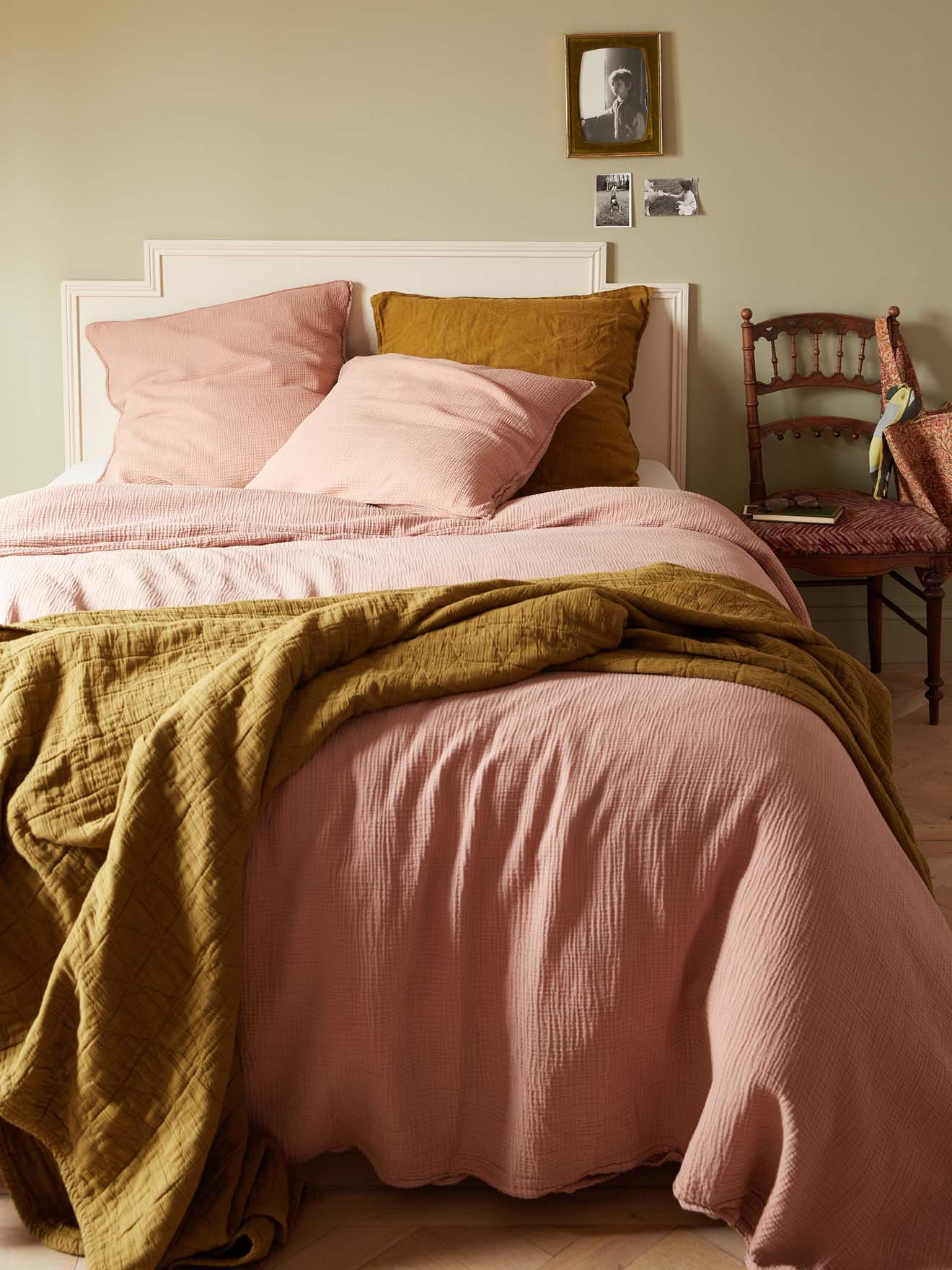 Bettbezug aus Baumwoll-Gaze « Waffelmuster » - Image 14