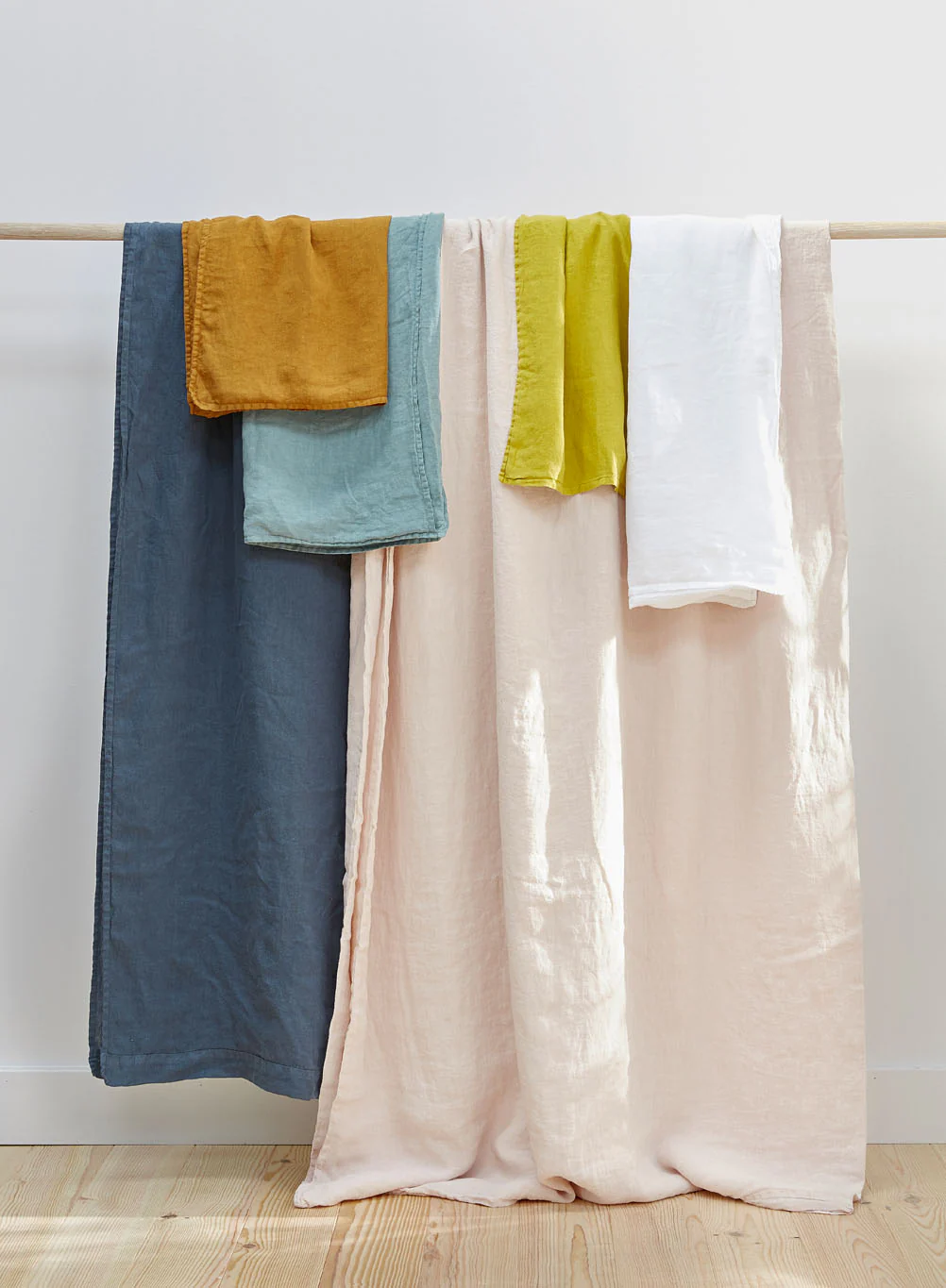 Bettbezug aus gewaschenem Leinen « Cocooning » - Image 8