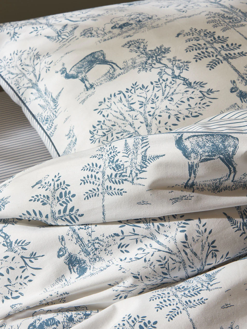 Bettbezug aus Baumwolle « Esprit petit Jouy » - Image 5