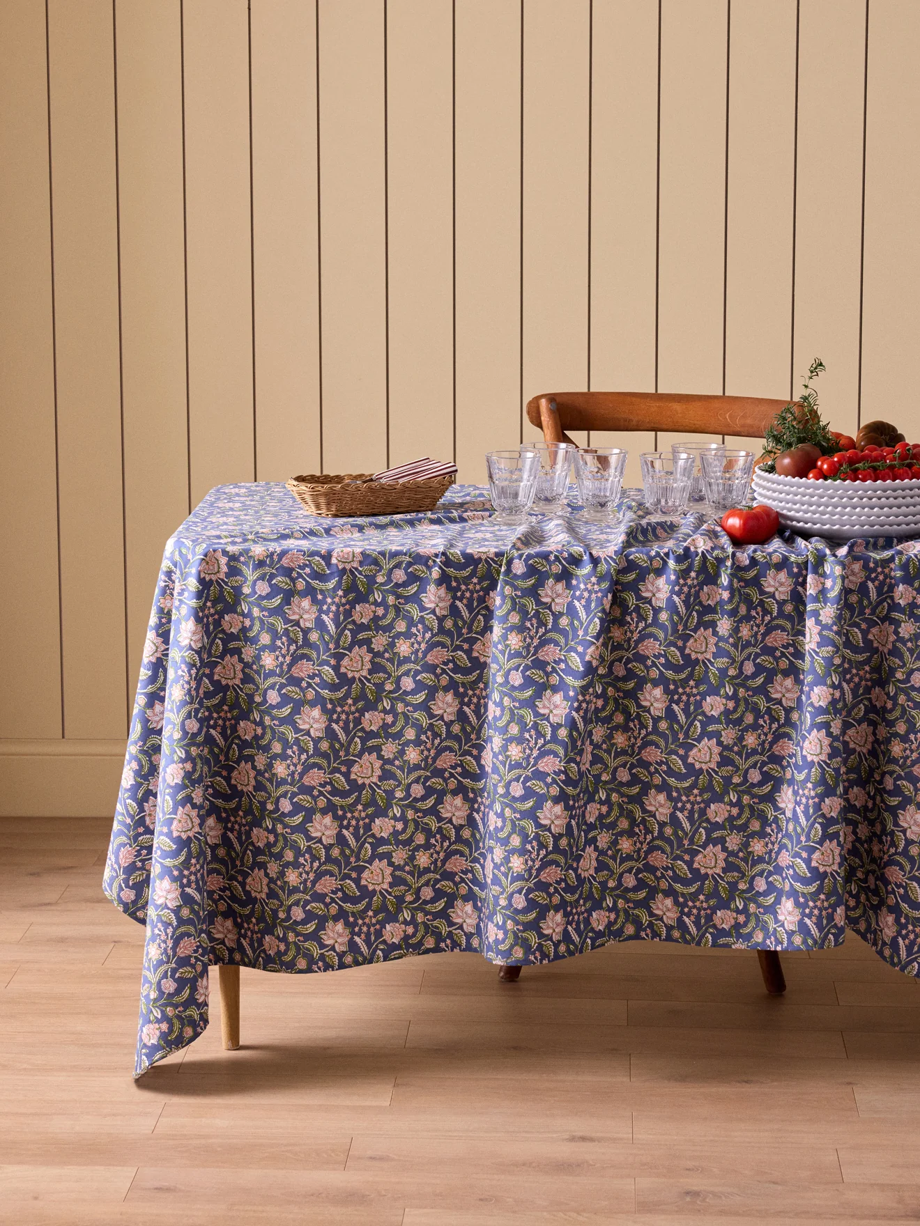 Tischdecke aus Baumwolle mit Bella-Print - Image 2