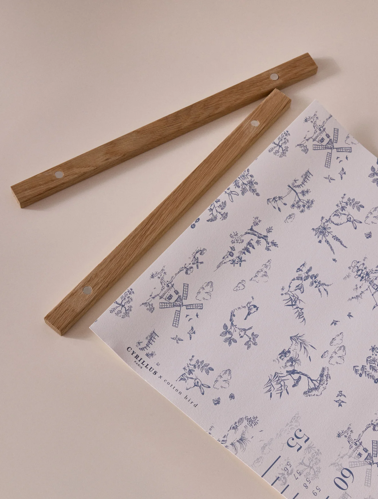 Messlatte im Toile-de-Jouy-Stil von Cotton Bird - Image 4
