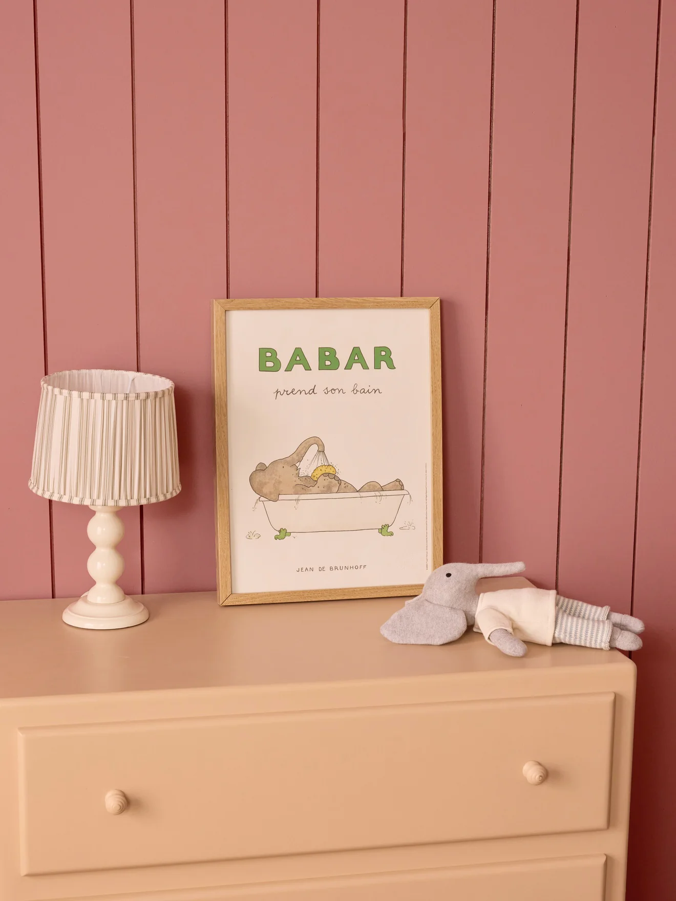 Poster „Babar in der Badewanne“ – Cyrillus X Oneart - Image 3