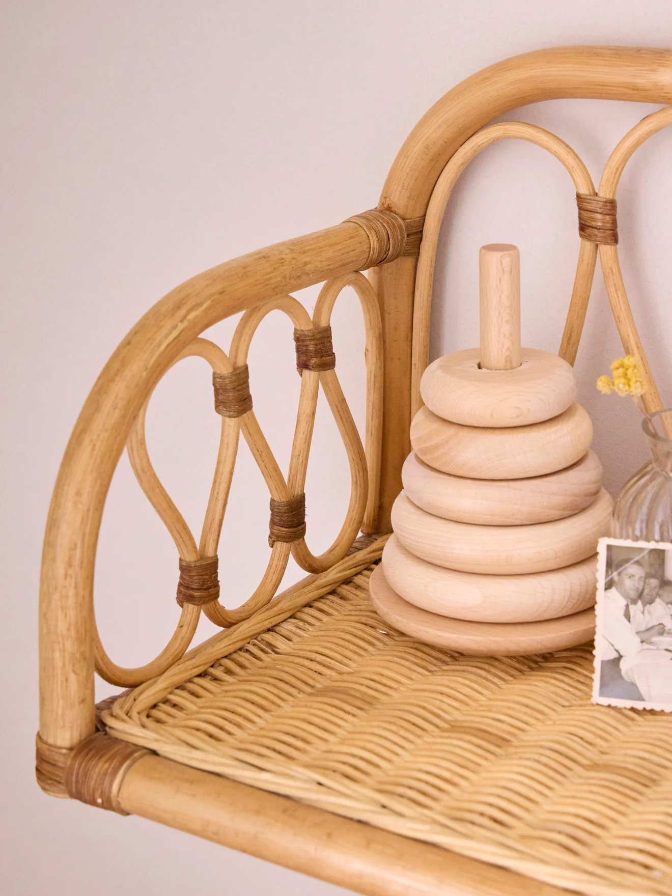 Regal aus Rattan « Lou » - Image 2