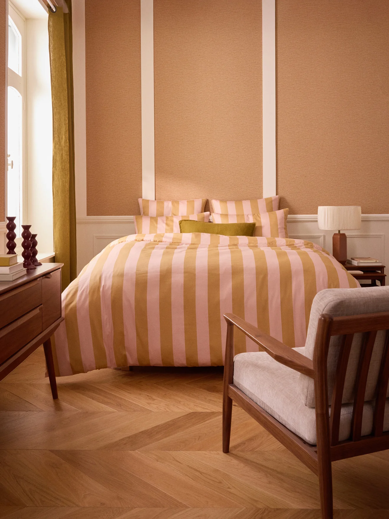 Kopfkissenbezug aus Baumwoll-Satin « Maxine » - Image 7