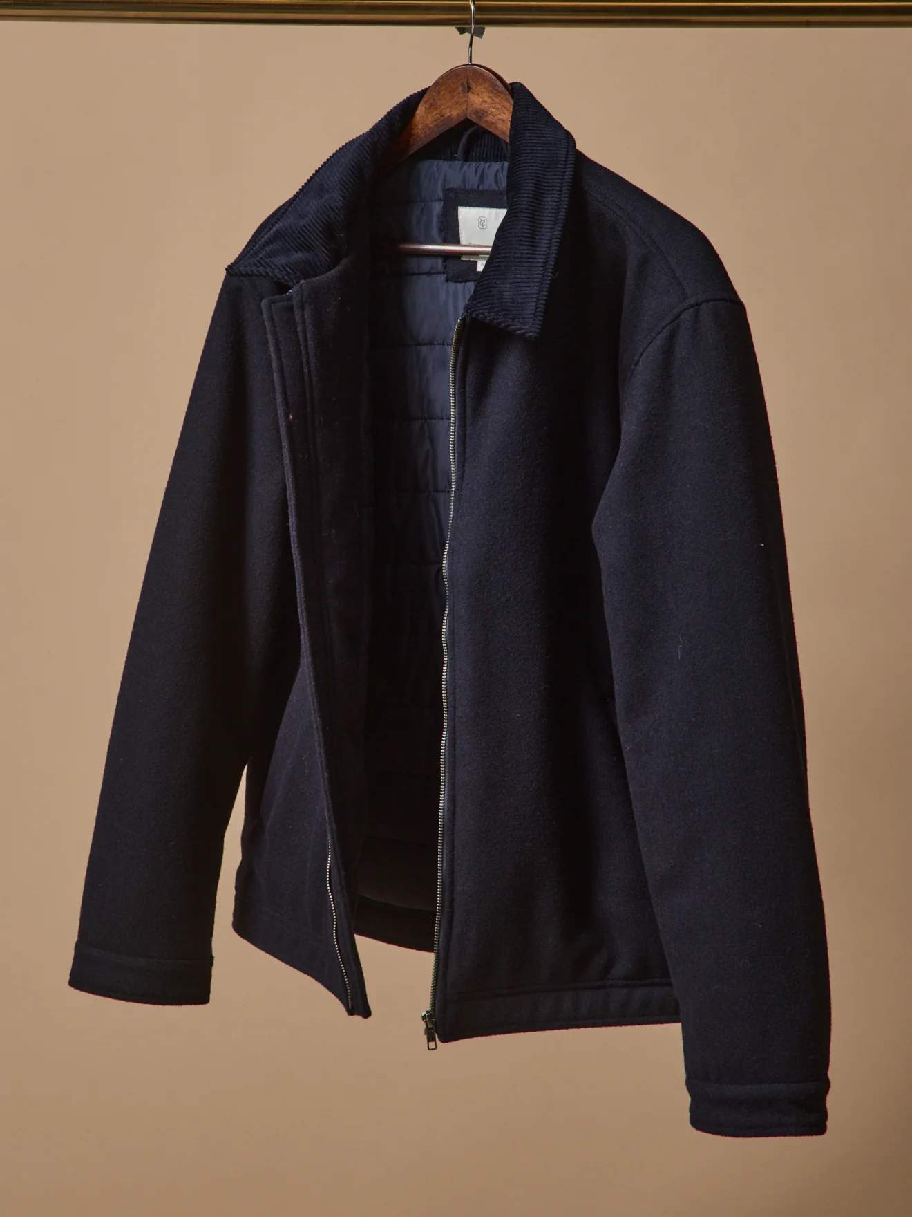 Warme Herren-Pilotenjacke aus Wolle - Image 7