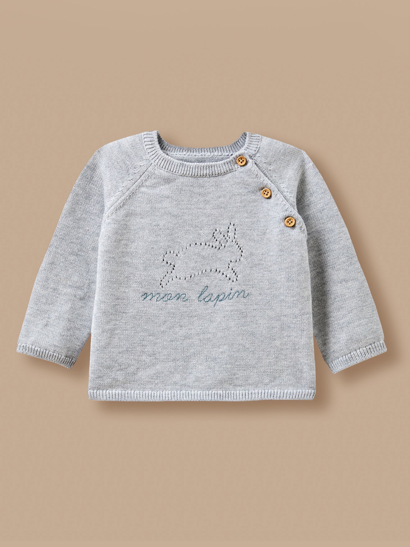 Woll- und Bio-Baumwoll-Set für Babys - Image 2