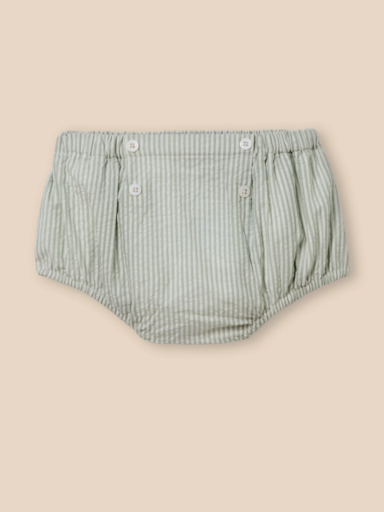 Set T-Shirt und Bloomer aus Seersucker - Image 5