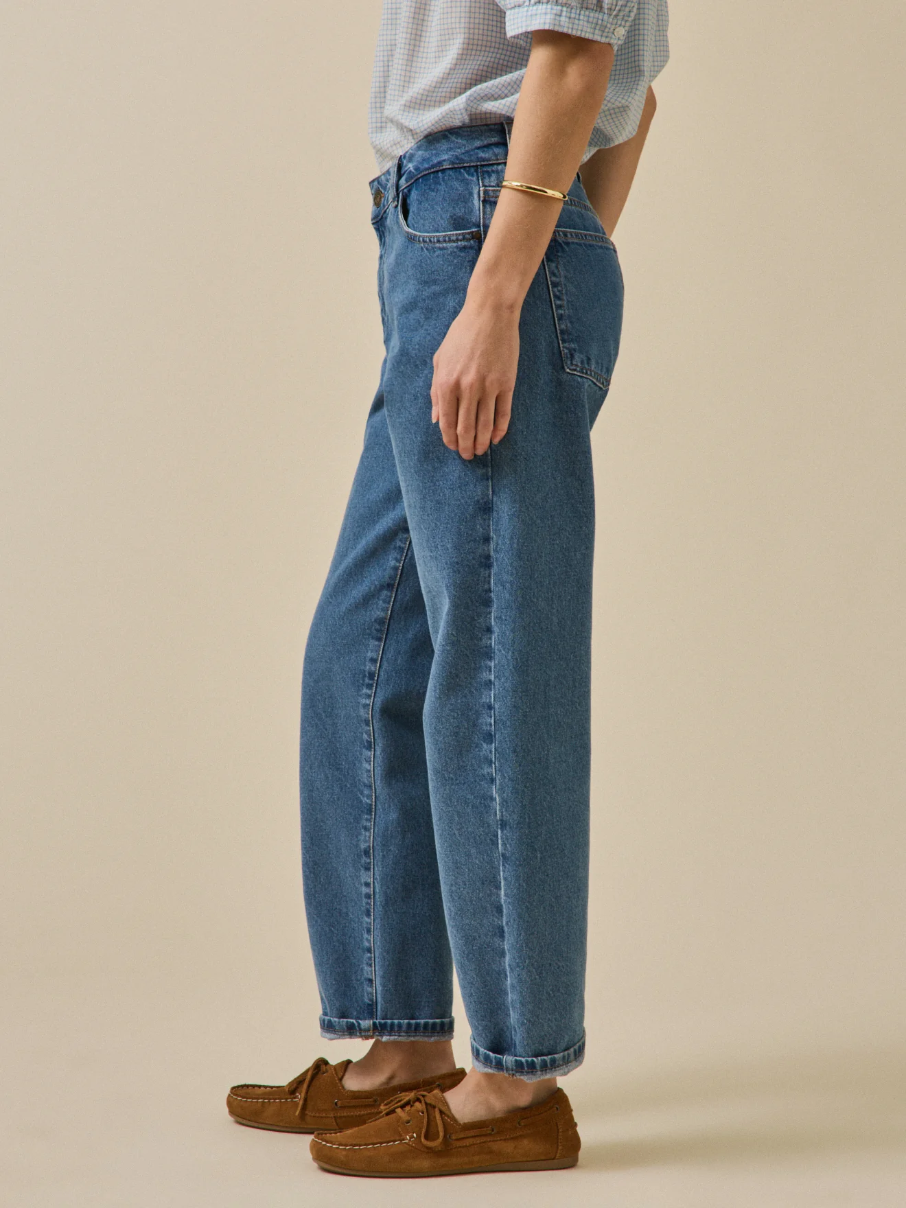 Damen Mom Jeans Claire - Bio-Baumwolle, nachhaltig gewaschen - Image 15