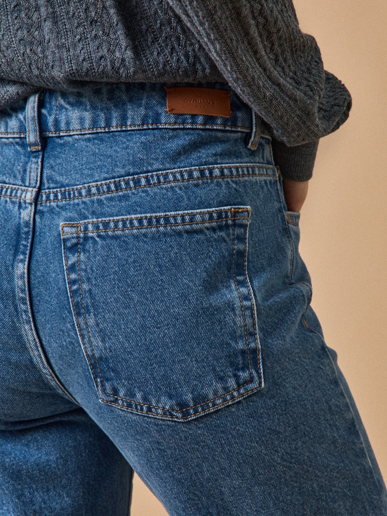 Damen Mom Jeans Claire - Bio-Baumwolle, nachhaltig gewaschen - Image 4