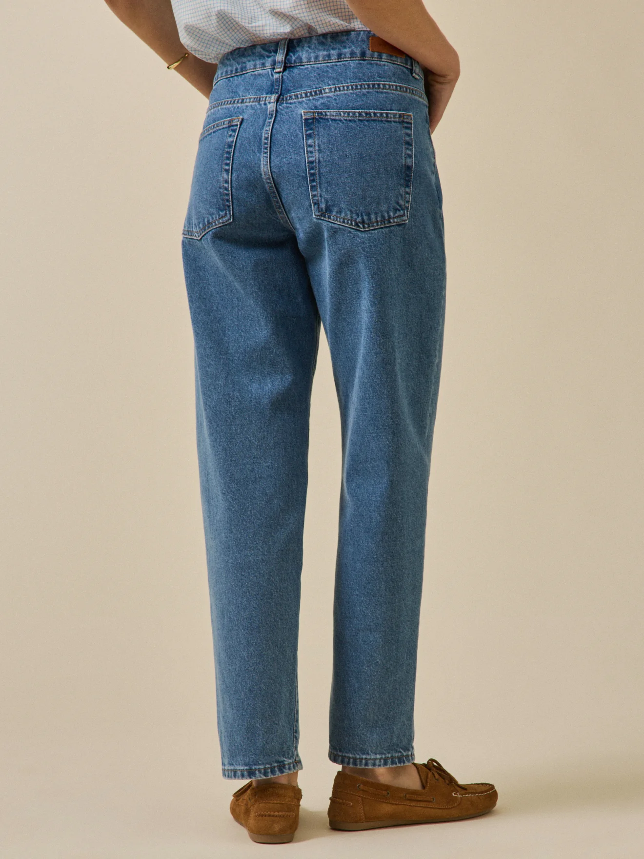 Damen Mom Jeans Claire - Bio-Baumwolle, nachhaltig gewaschen - Image 7