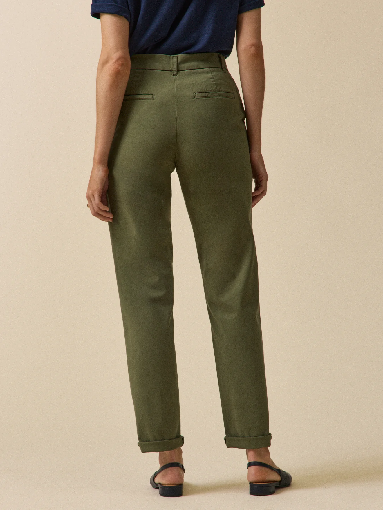 Damen-Chinohose Noemie aus Bio-Baumwolle - Image 2