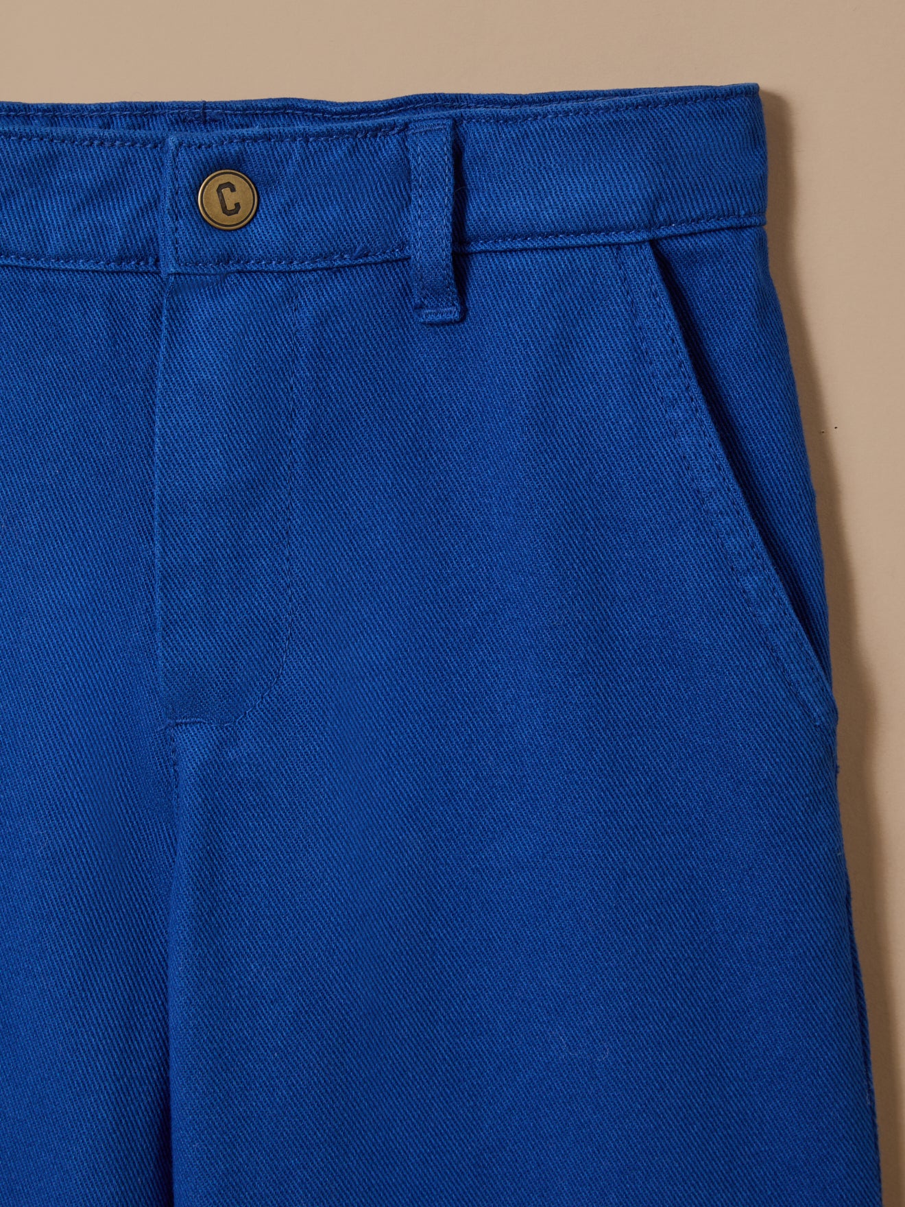 Mädchenhose, weit, aus Twill - Image 7