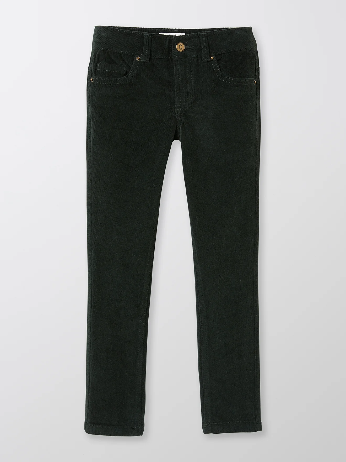 Jungen Slim Fit Hose aus Velours - Image 7