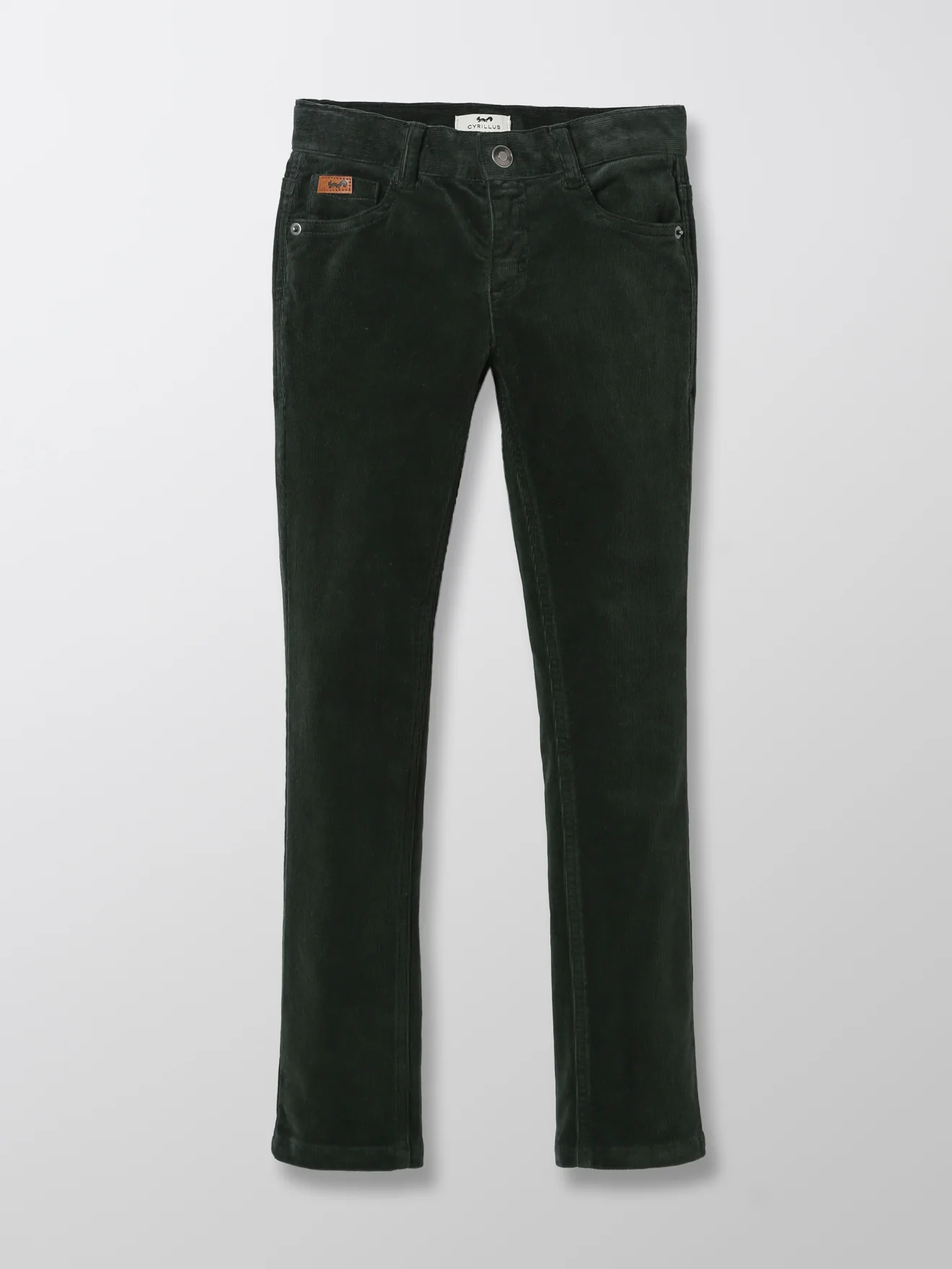 Jungen Slim Fit Hose aus Velours - Image 8