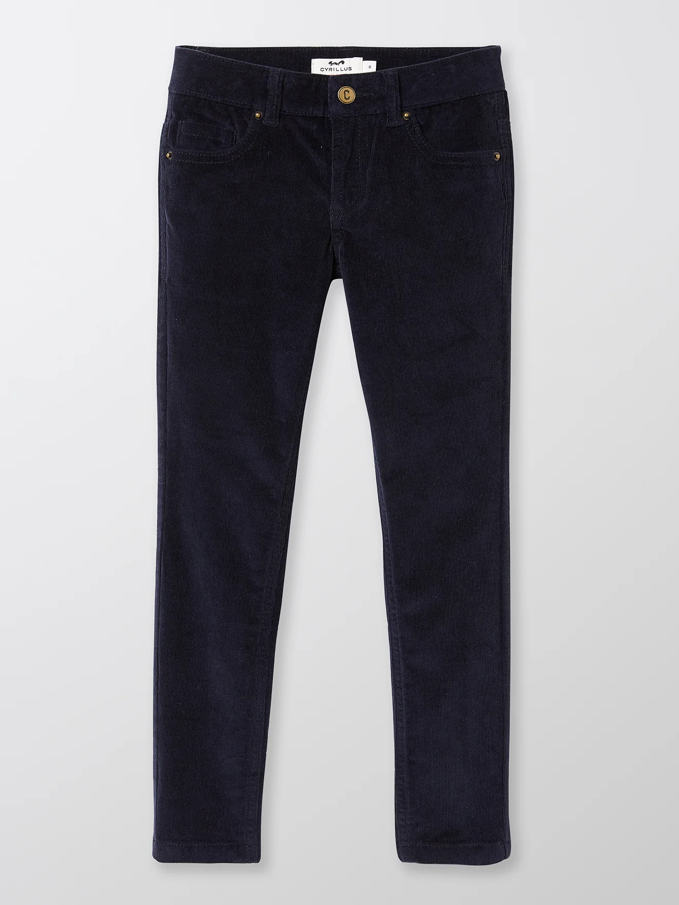 Jungen Slim Fit Hose aus Velours - Image 5