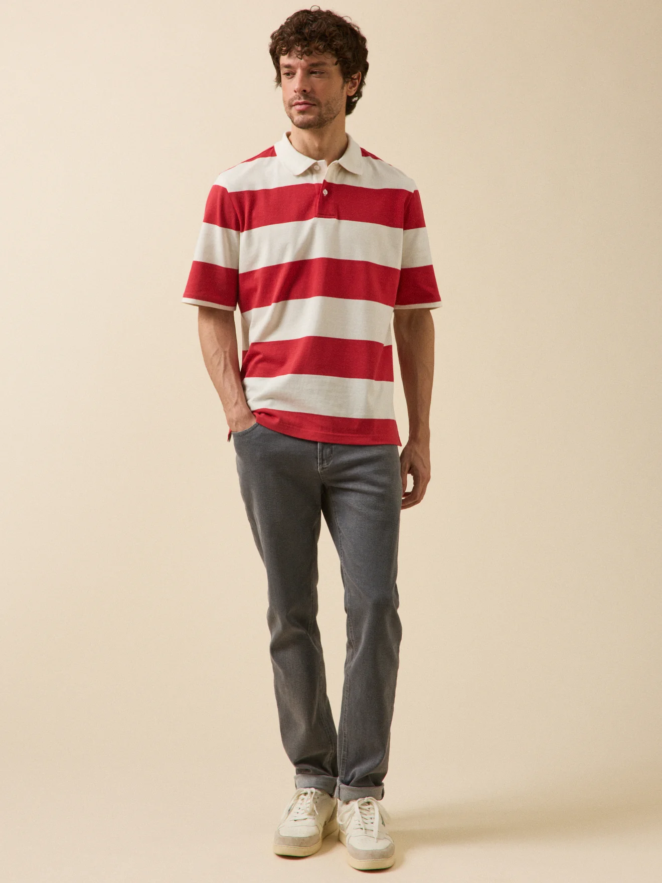 Gestreiftes Herren-Poloshirt aus Bio-Baumwolle - Image 6