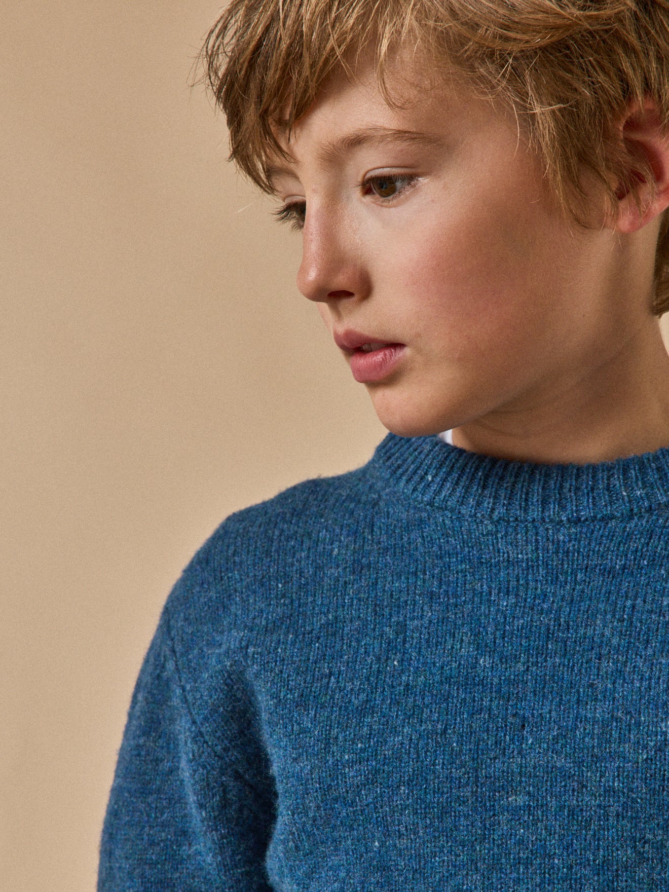 Jungenpullover aus Merino-Wolle - Image 3