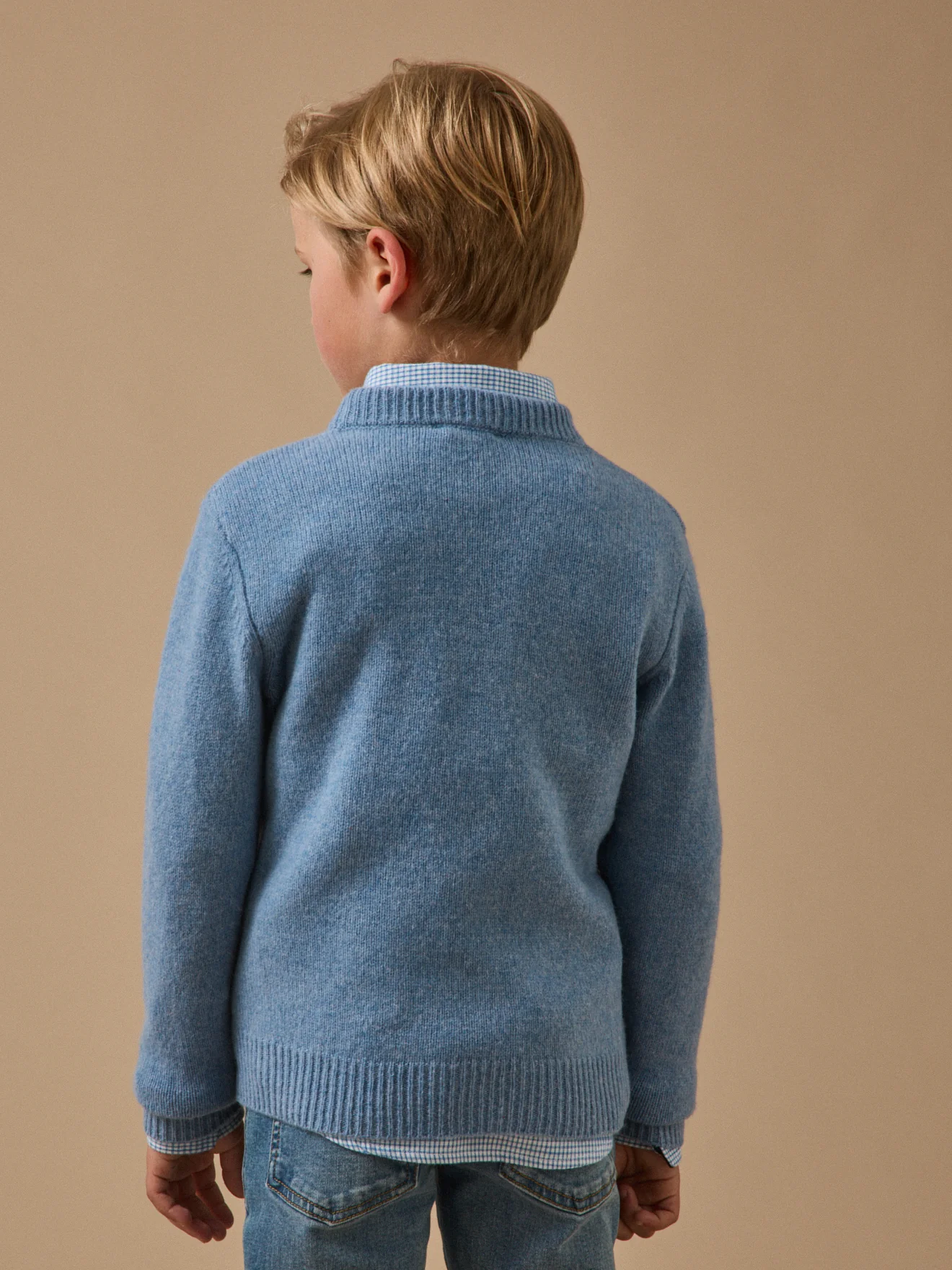 Jungenpullover aus Merino-Wolle - Image 2