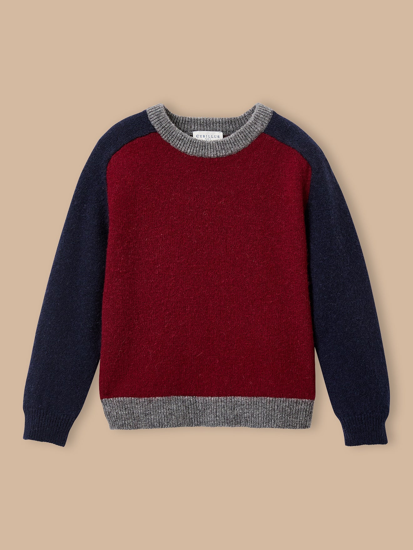 Jungenpullover aus Wolle mit Blockfarben - Image 4